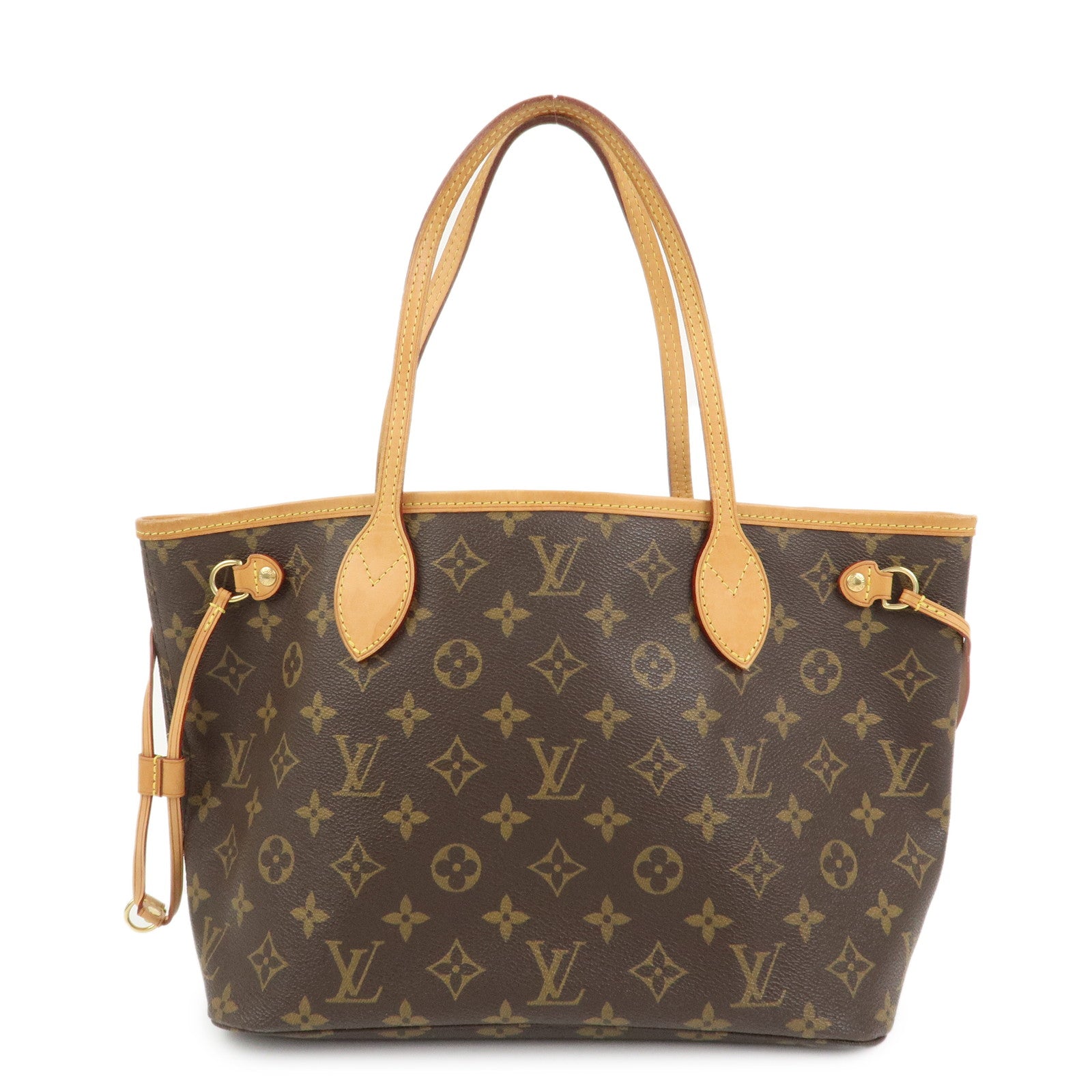 Louis Vuitton Monogram Neverfull PM Tote Bag Hand Bag M41000