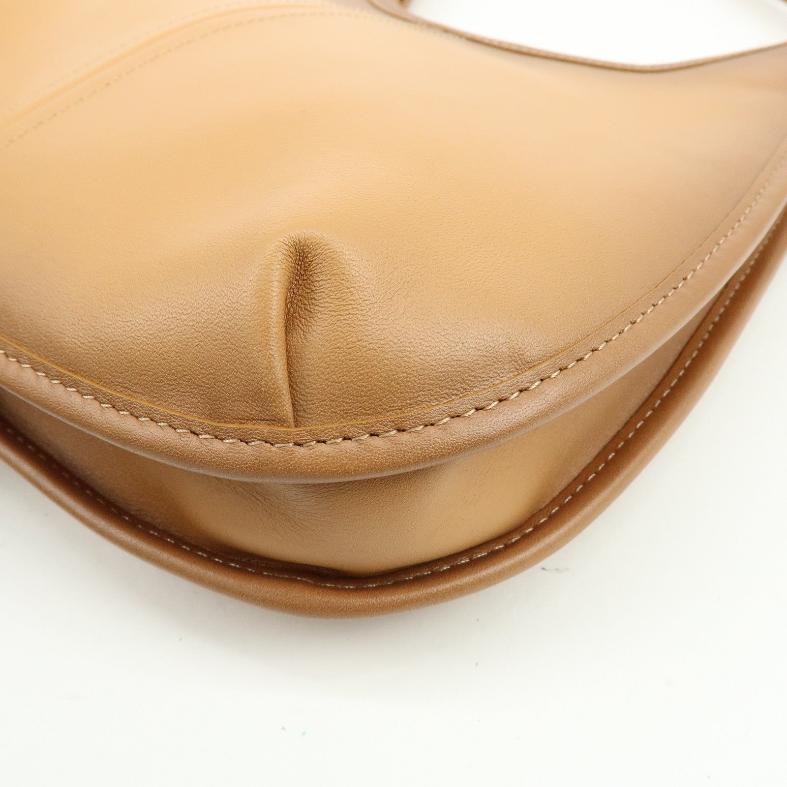 COACH Ergo Leather Shoulder Bag Hand Bag Brown Gradation