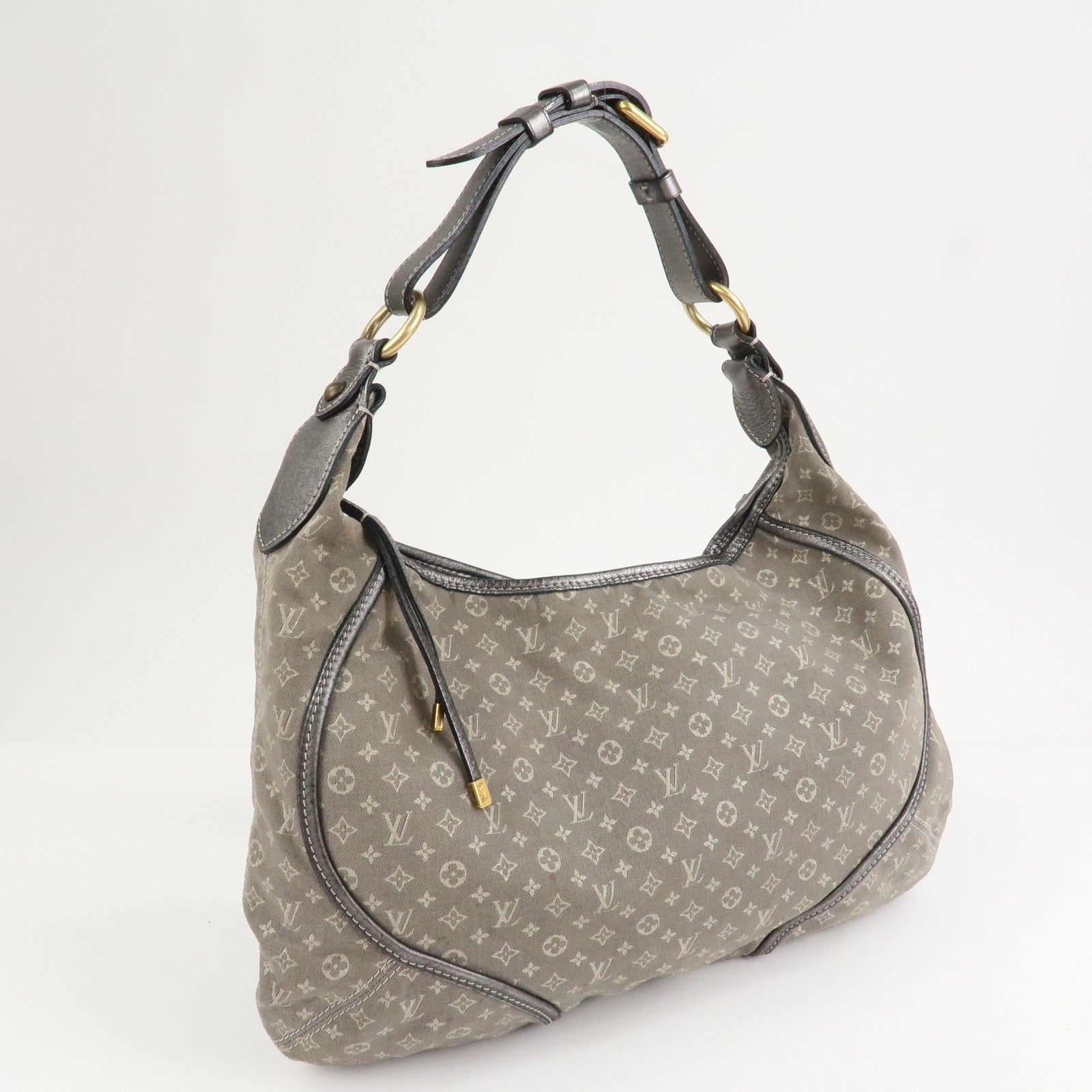 Louis Vuitton Monogram Mini Lin Manon MM ShoulderBag Platine M95618