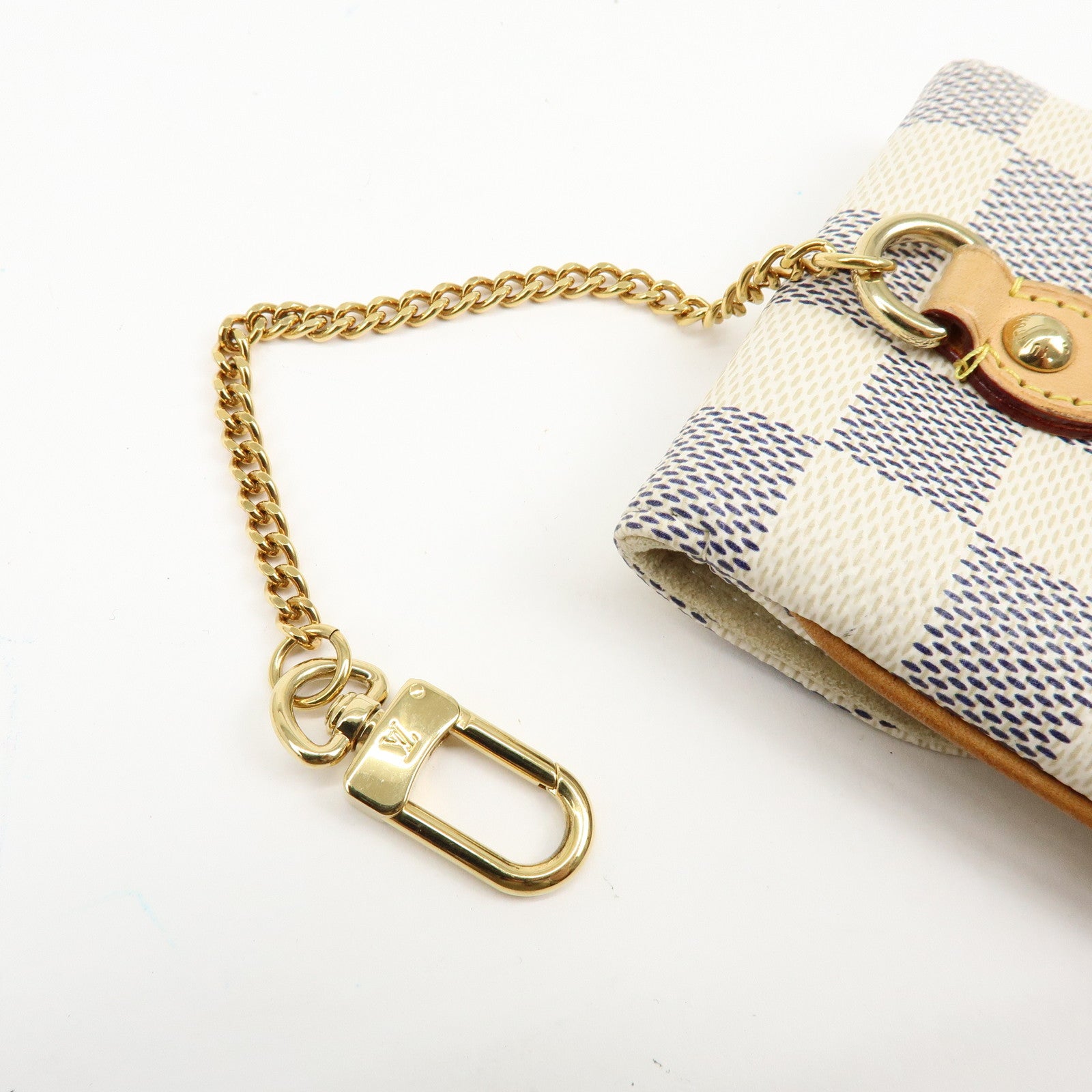 Louis Vuitton Damier Azur Etui Telefonne MM Cellphone Case N60026