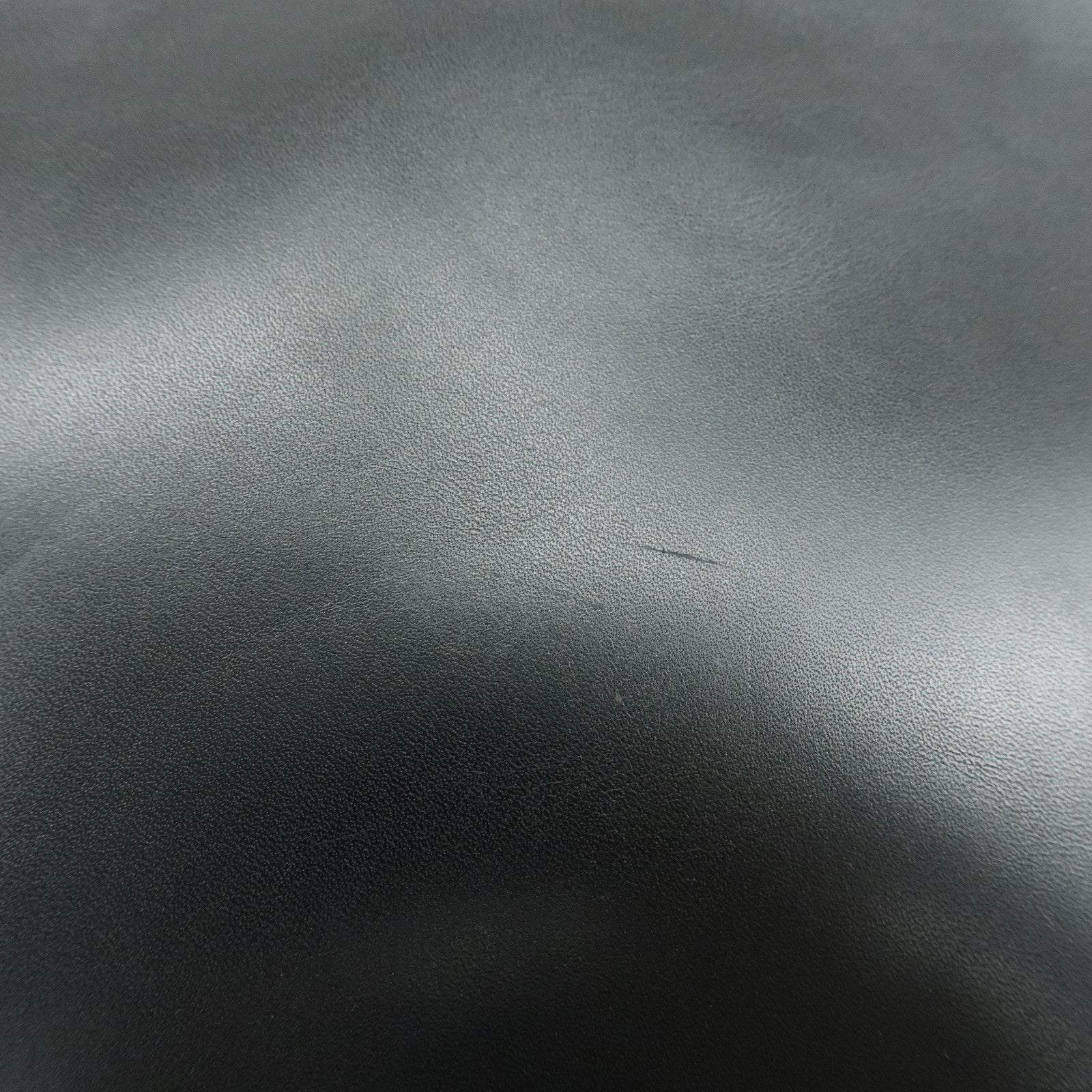 Ferragamo Gancini Leather Shoulder Bag Hand Bag Black