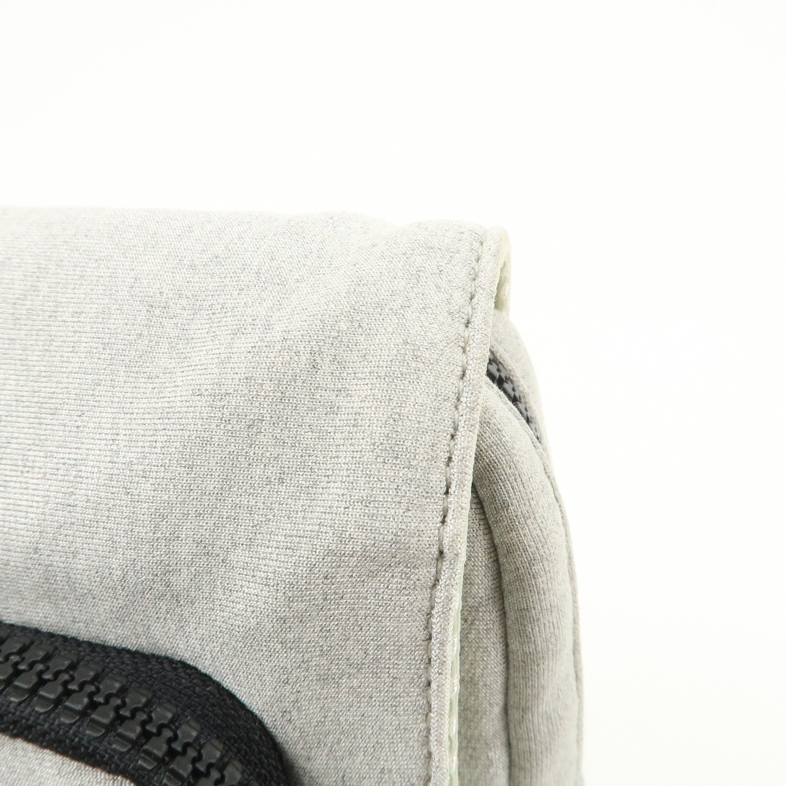 CHANEL Sport Line Cotton Jersey Waist Bag Body Bag Grey