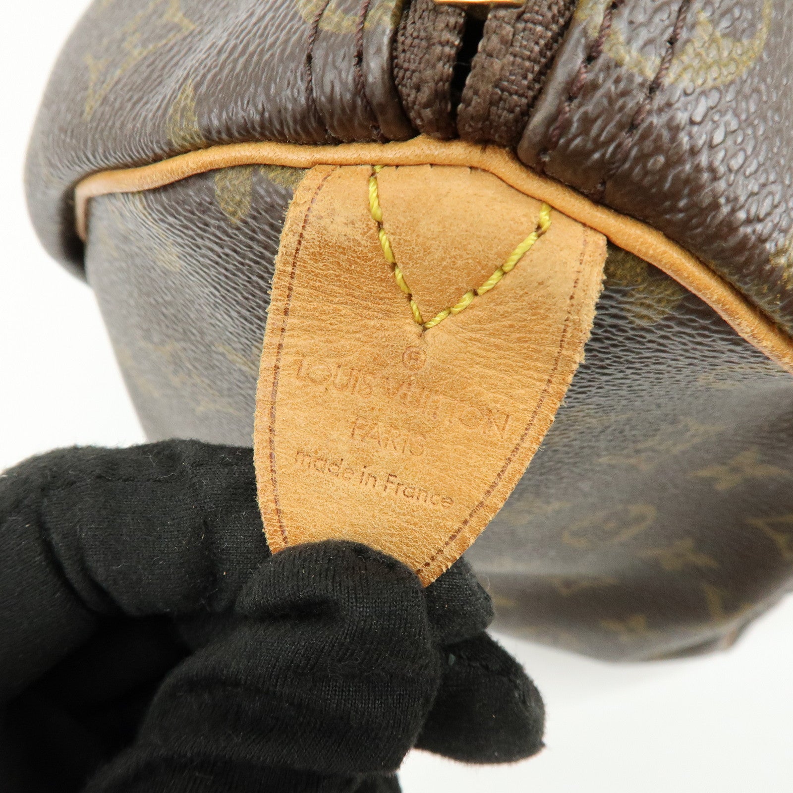 Louis Vuitton Monogram Keep All 50 Boston Bag Brown M41426