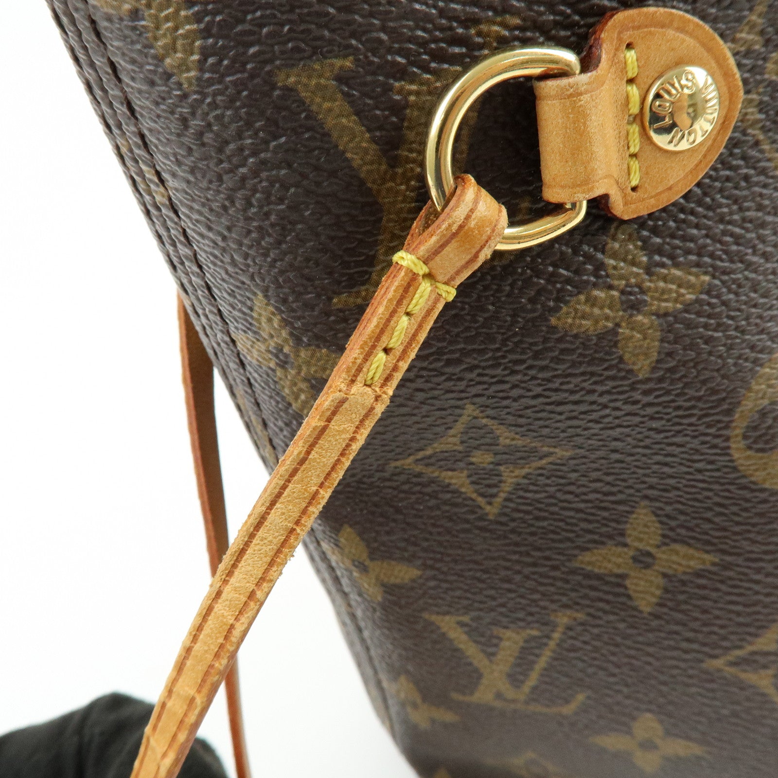 Louis Vuitton Monogram Neverfull PM Tote Bag Hand Bag M40155