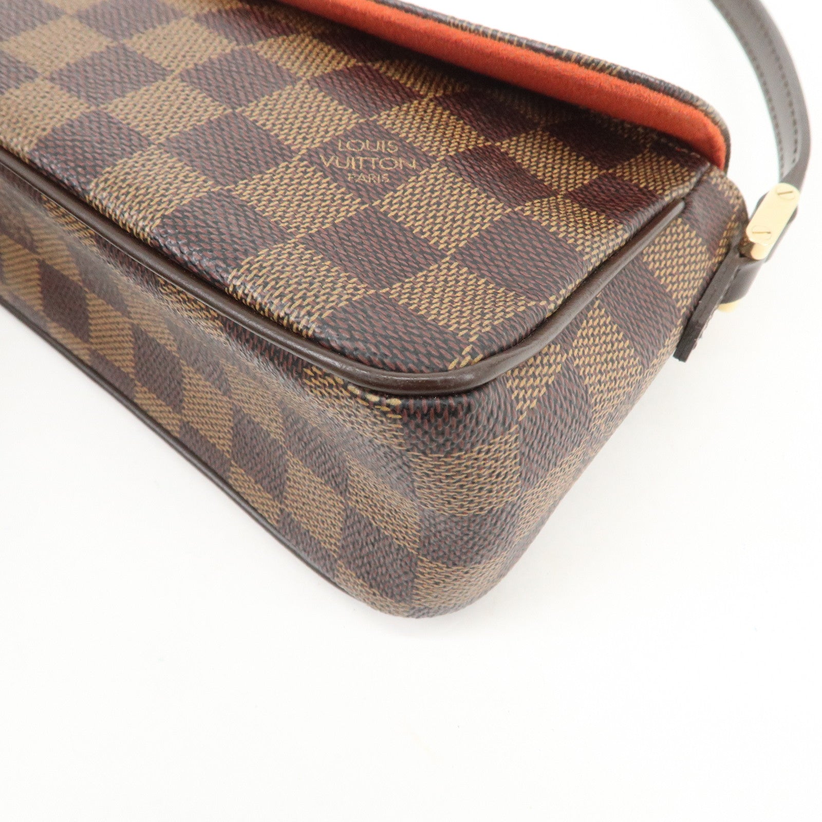 Louis Vuitton Damier Recoleta Shoulder Bag Ebene M51299