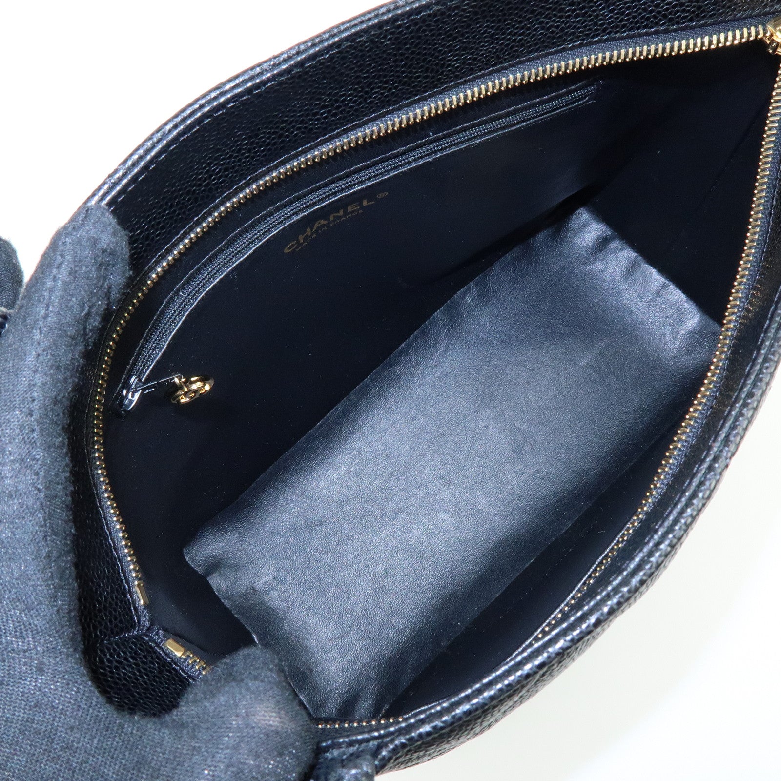 CHANEL Matelasse COCO Mark Medallion Tote Bag Hand Bag A01804