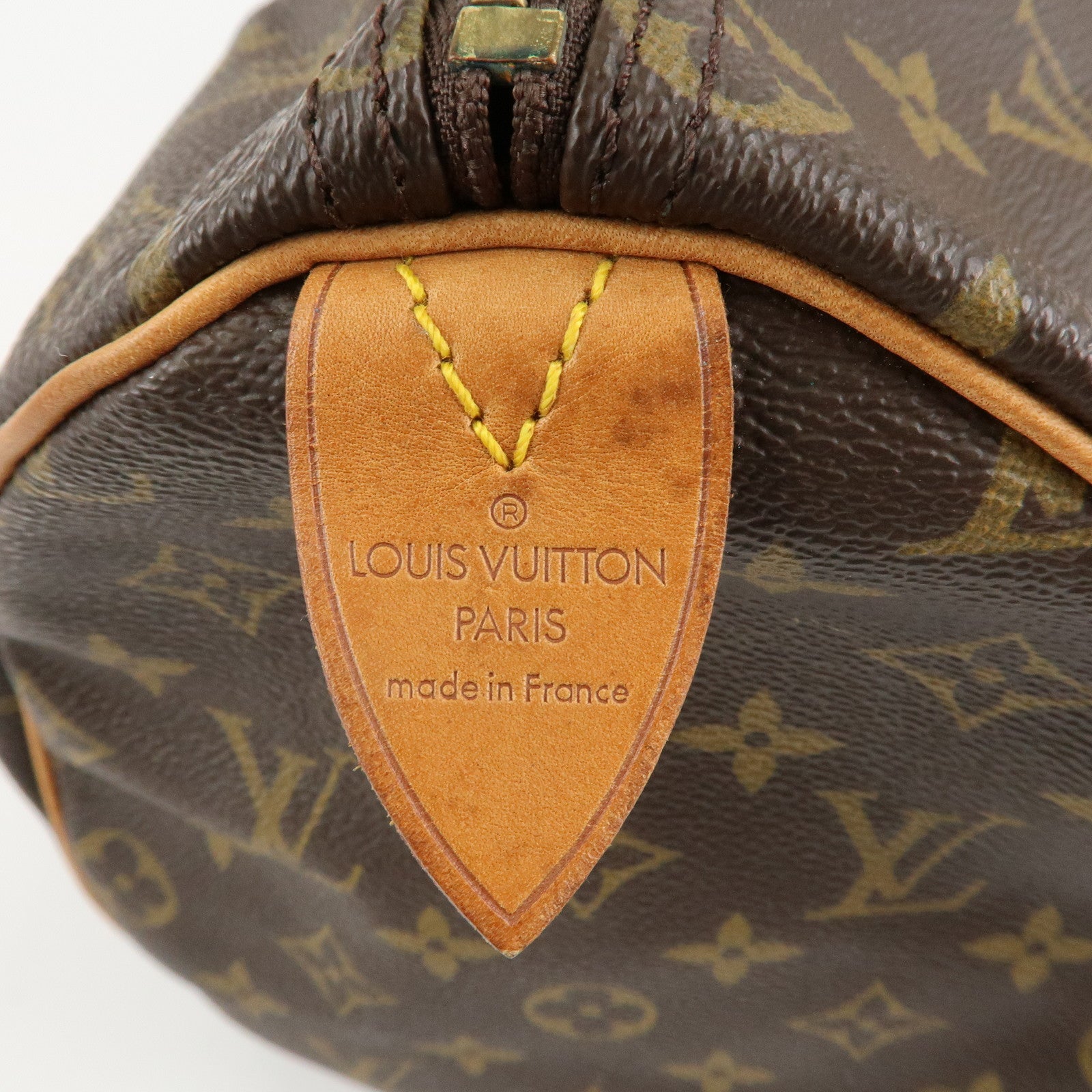 Louis Vuitton Monogram Speedy 35 Boston Bag Hand Bag M41524 Used