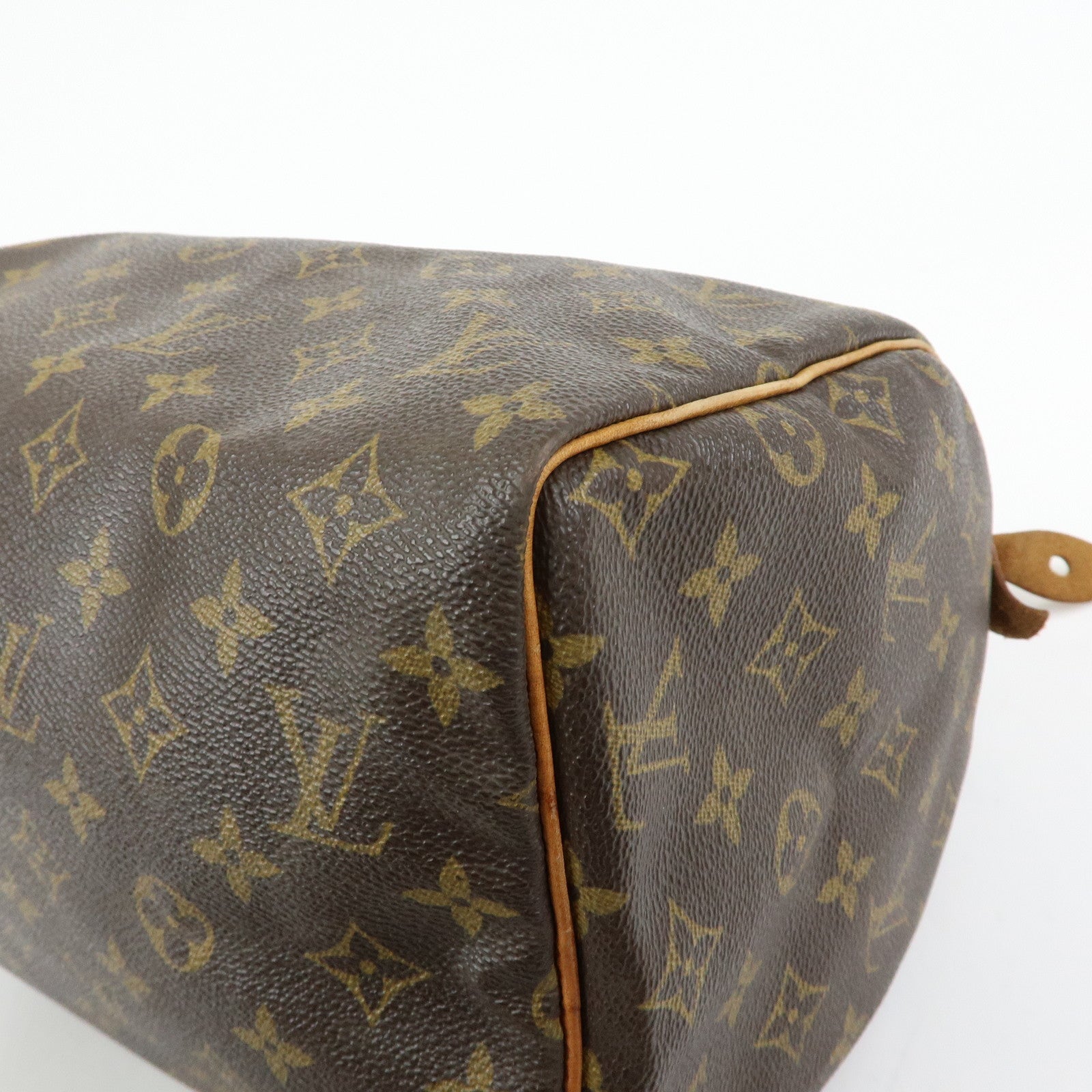 Louis Vuitton Monogram Speedy 30 Boston Bag Hand Bag Brown M41526