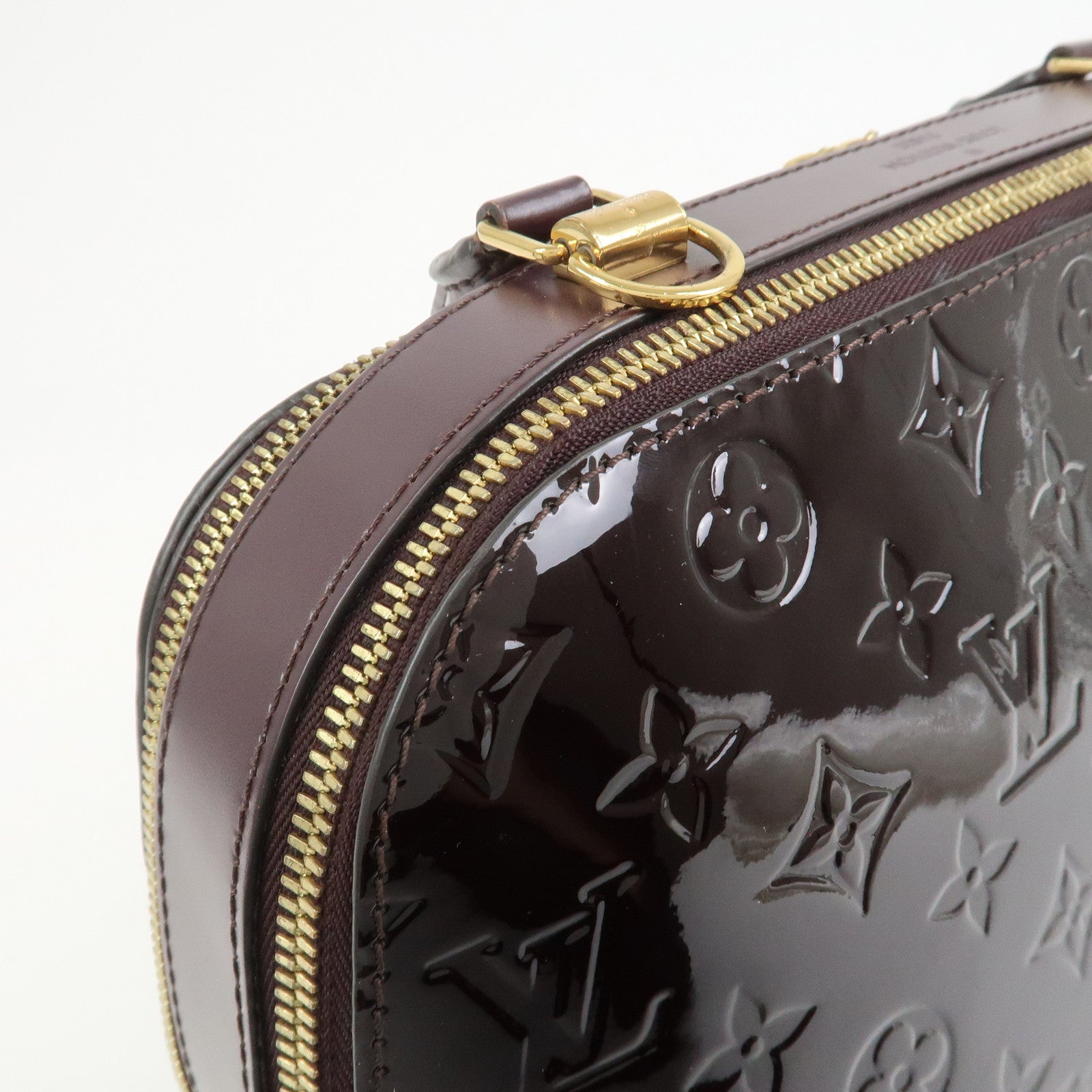 Louis Vuitton Monogram Vernis Melrose 2Way Hand Bag Amarante M42693