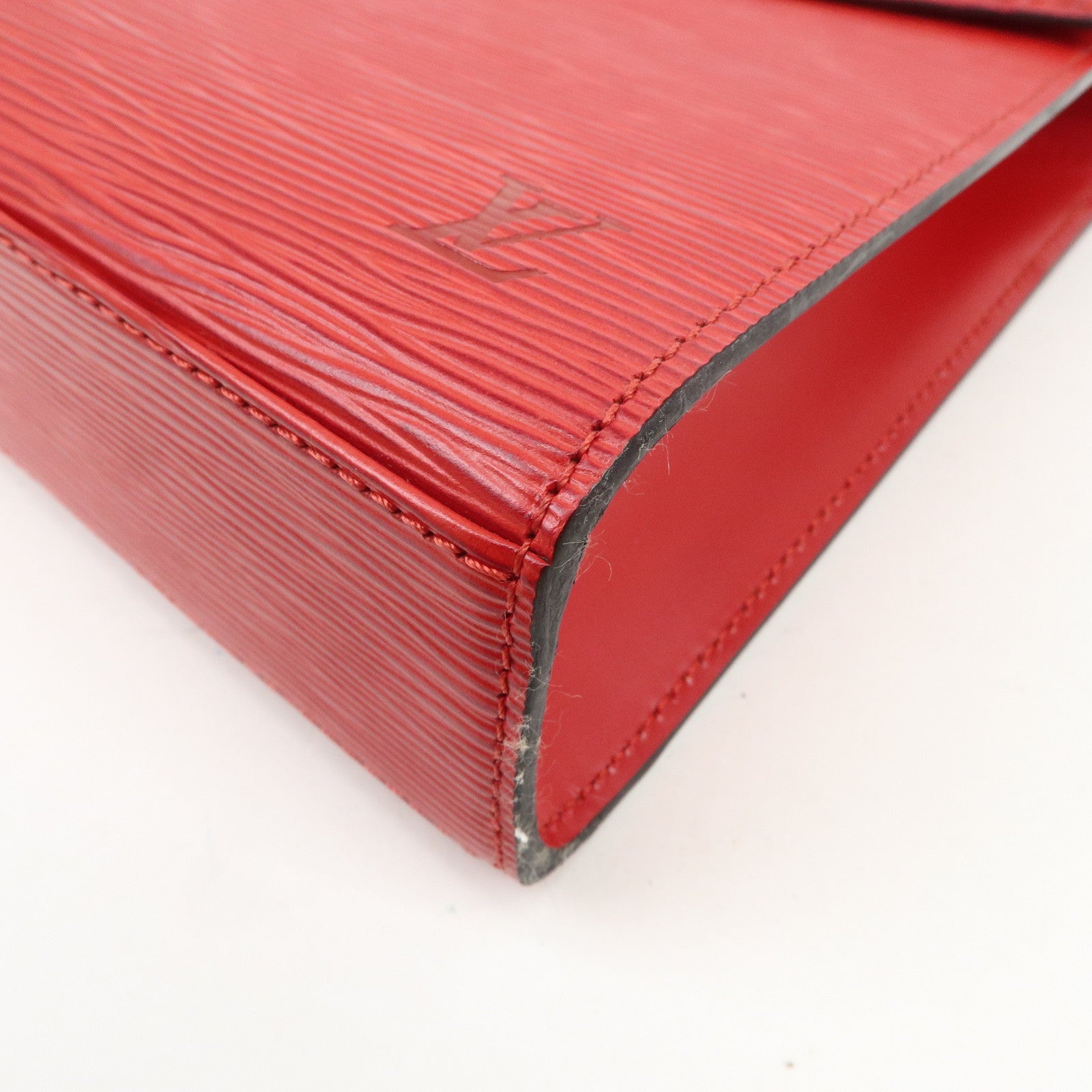 Louis Vuitton Epi Leather Marceau Hand Bag Castilian Red M52377