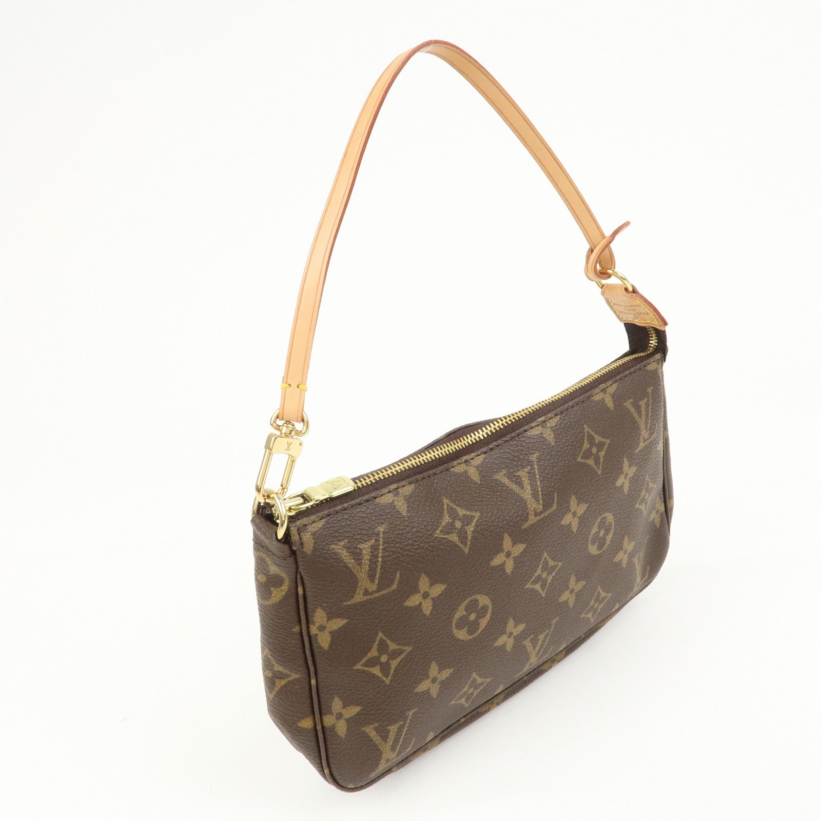 Louis Vuitton Monogram Pochette Accessoires Pouch Hand Bag M51980