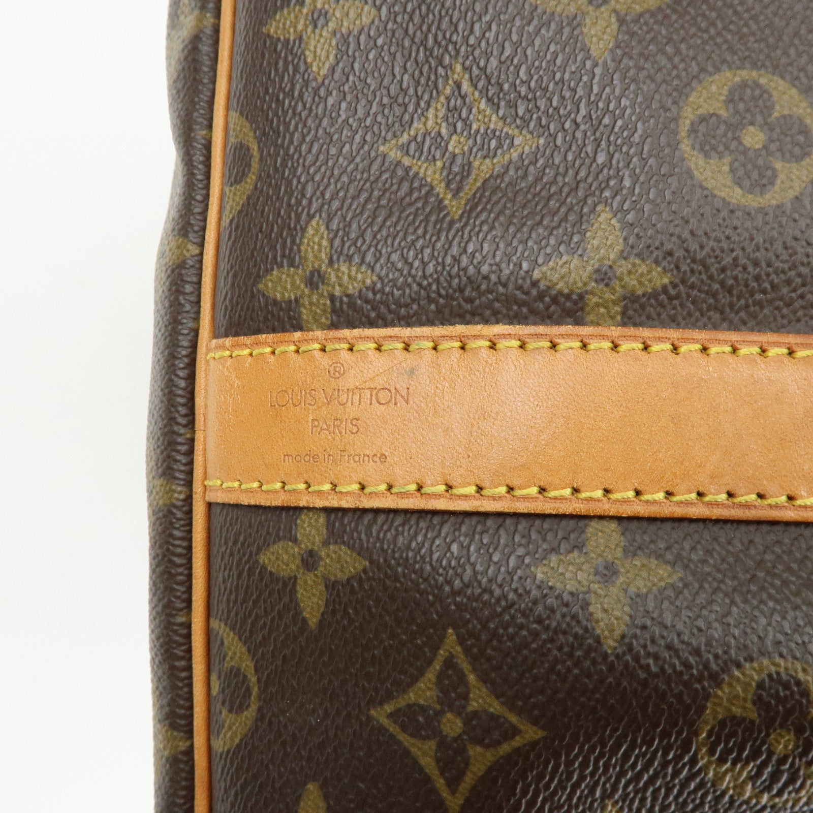 Louis Vuitton Monogram Keep All Bandouliere 60 Boston Bag M41412 Auth Used F/S