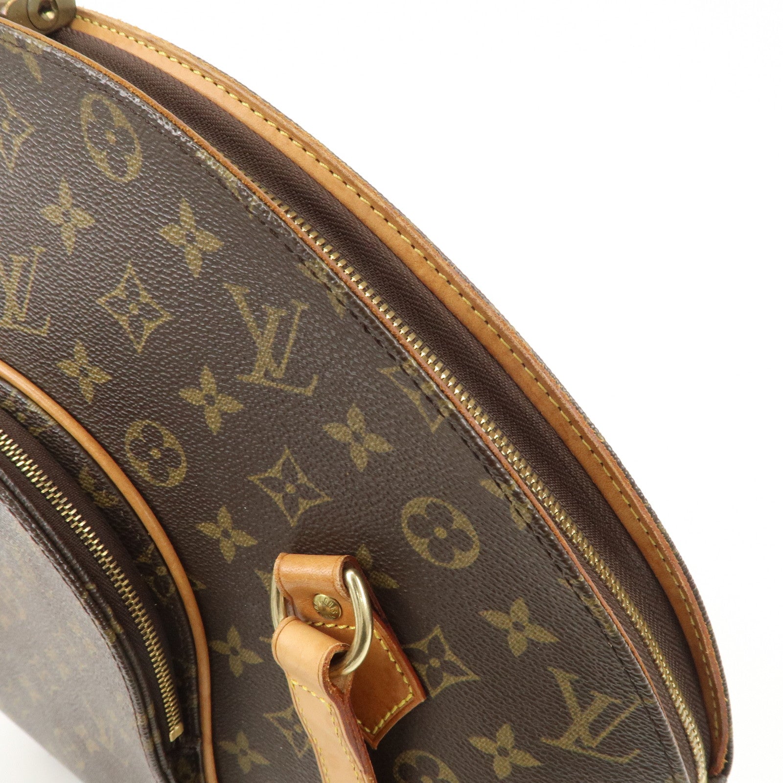 Louis Vuitton Monogram Ellipse Shopping Shoulder Bag Brown M51128 Used