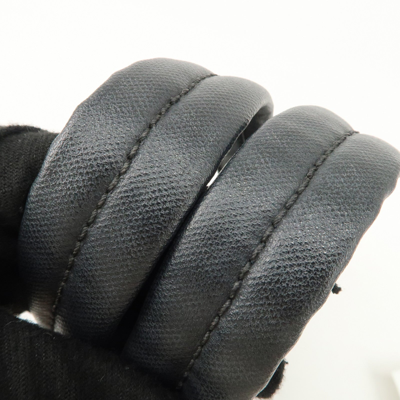 CHANEL Paris Biarritz PM Coated Canvas Leather Tote Bag Black A34208 Used