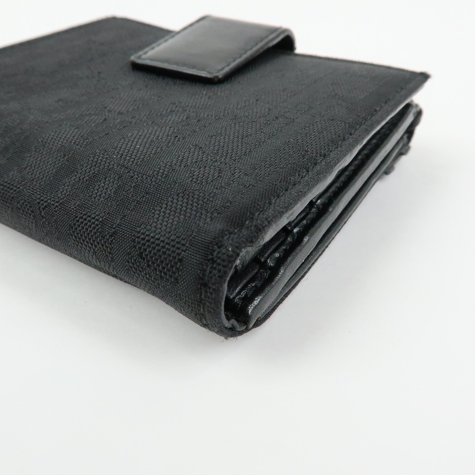 Christian Dior Trotter Ethnic Line Heart Bi-fold Compact Wallet