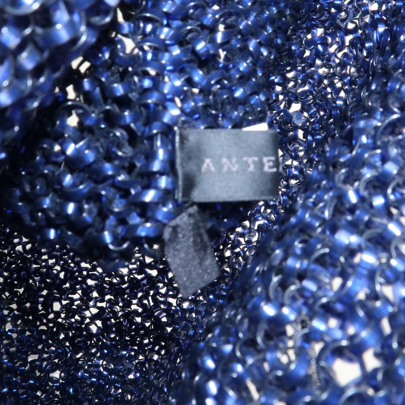 ANTEPRIMA Wire Bag PVC Hand Bag Shoulder Bag Blue