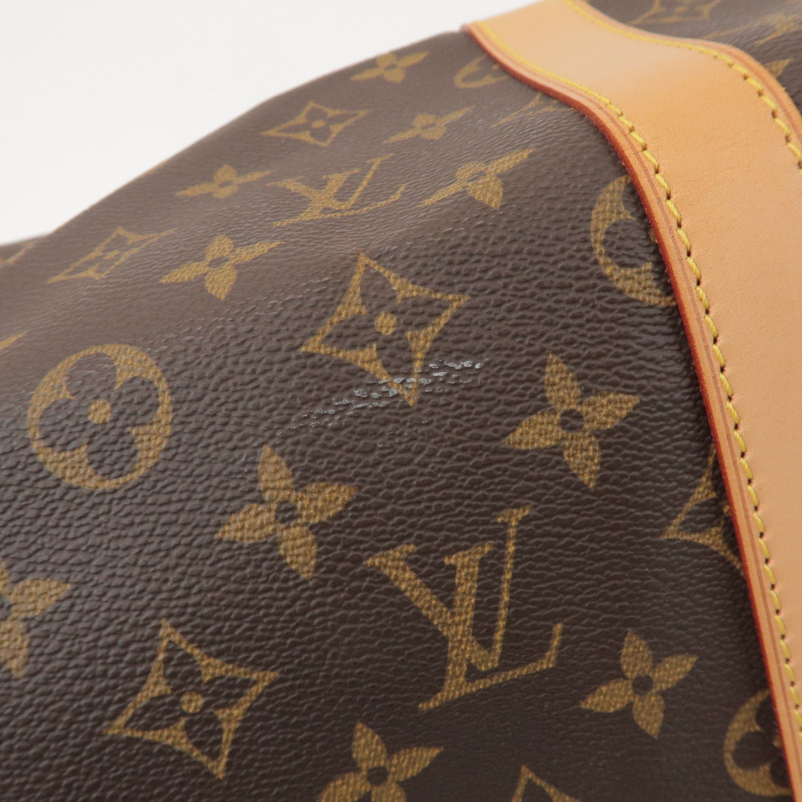 Louis Vuitton Monogram Keep All Bandouliere 50 Boston Bag M41416