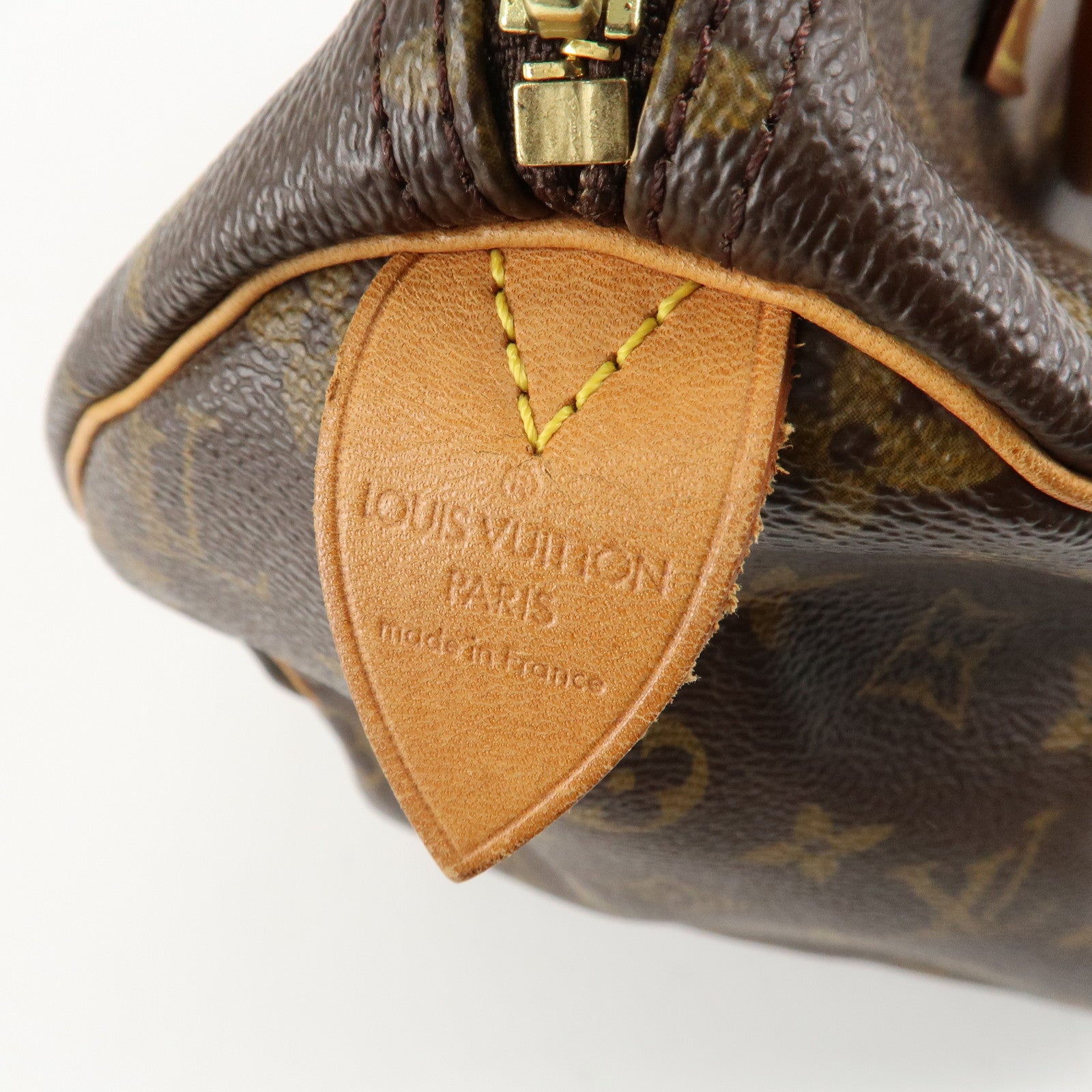 Louis Vuitton Monogram Speedy 30 Hand Bag Boston Bag M41108 Used