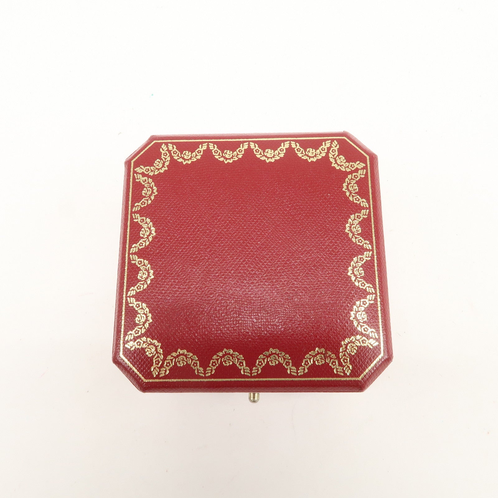 Cartier Set of 5 Jewelry Boxes Ring Boxes Red Gold