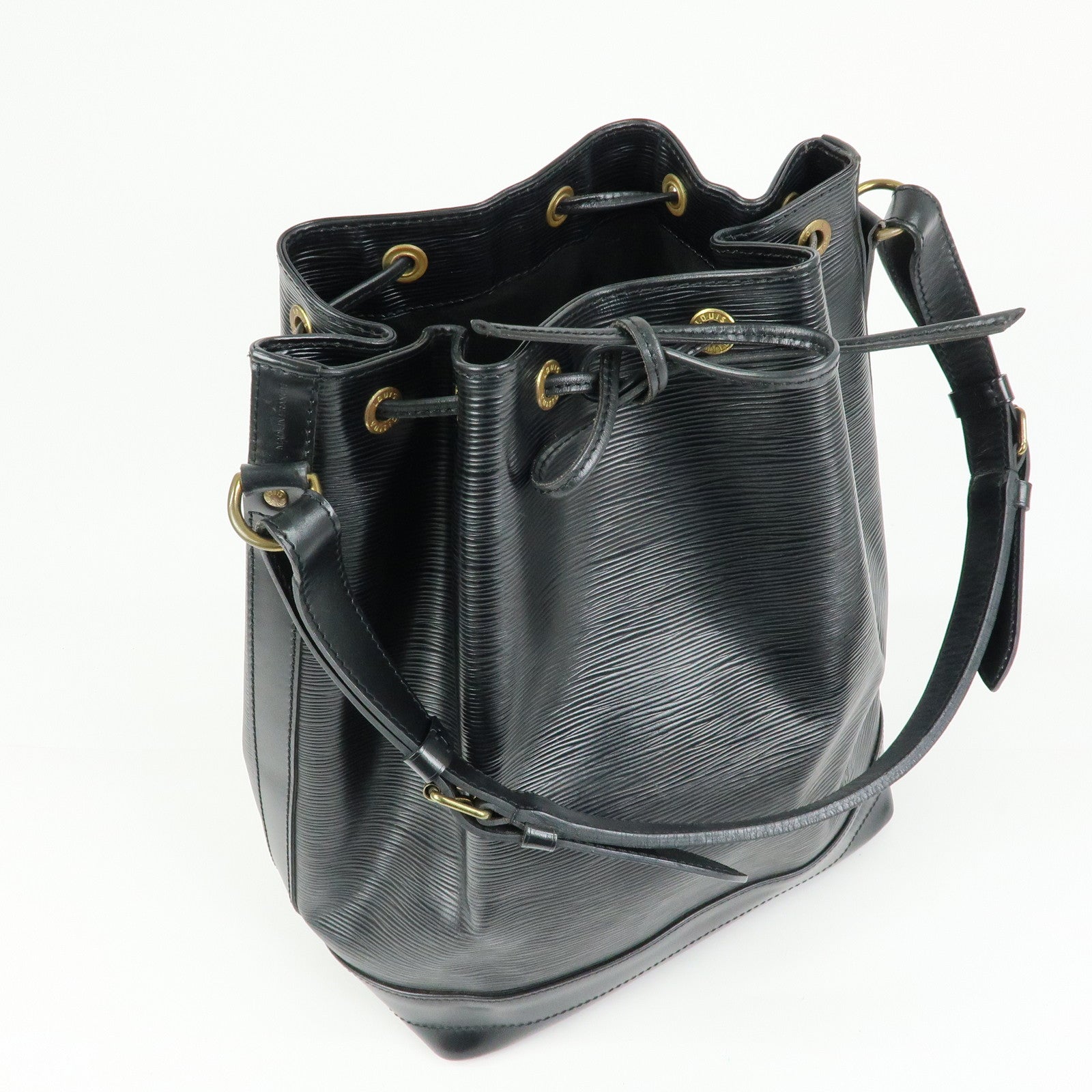 Louis Vuitton Epi Noe Shoulder Bag Hand Bag Noir Black M59002