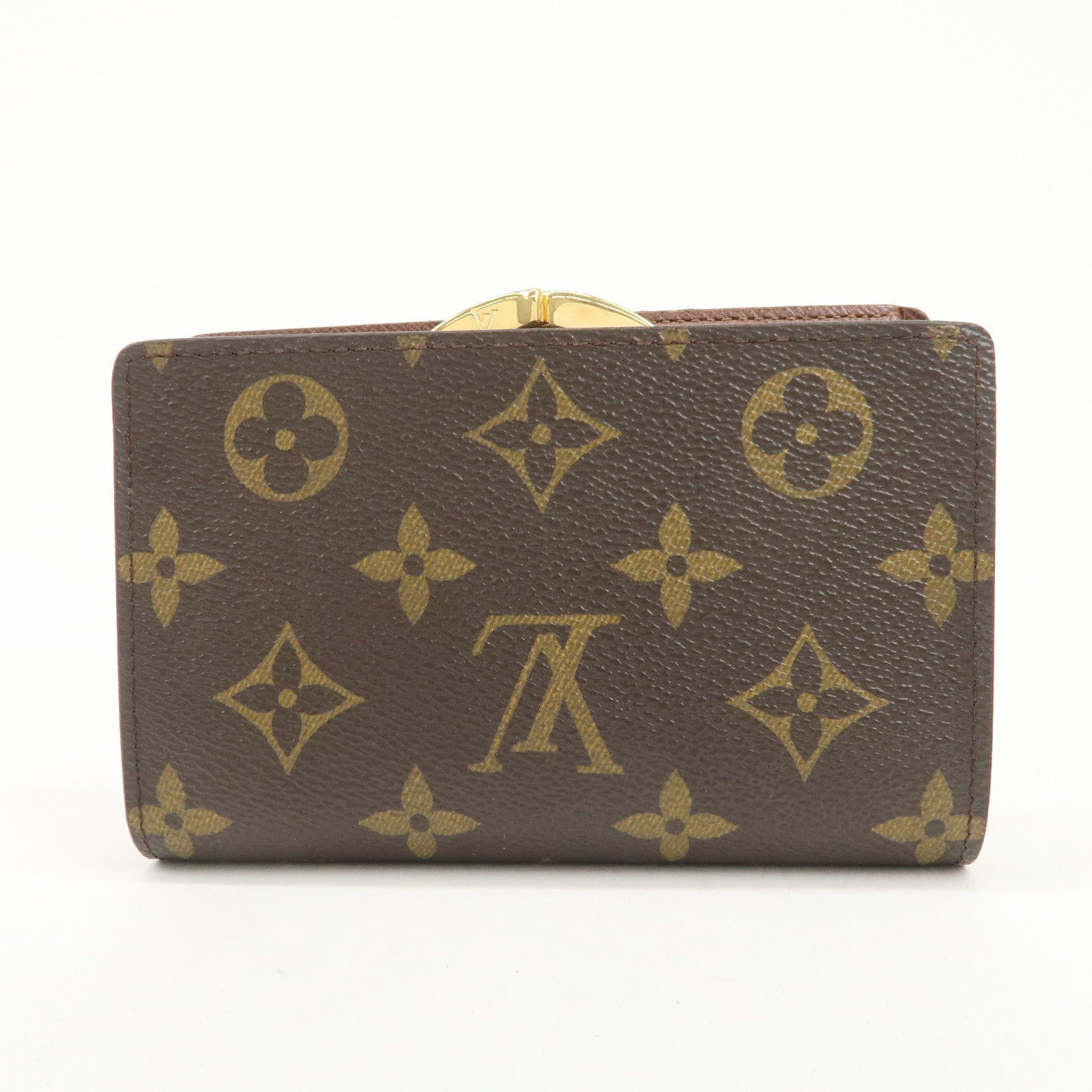 Louis Vuitton Monogram Portefeuille Viennois Wallet Brown M61674 Used