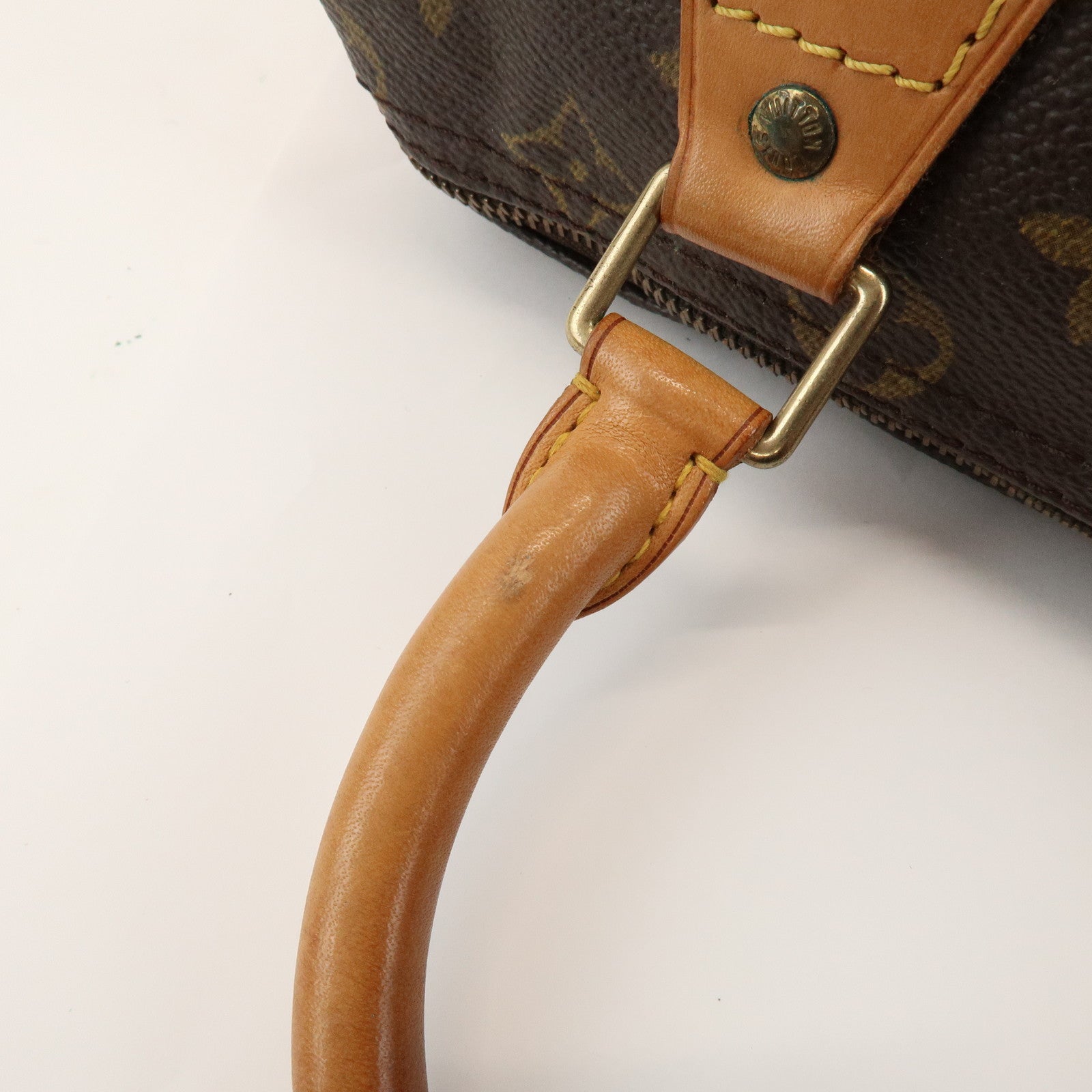 Louis Vuitton Monogram Speedy 25 Boston Bag Hand Bag Brown M41528