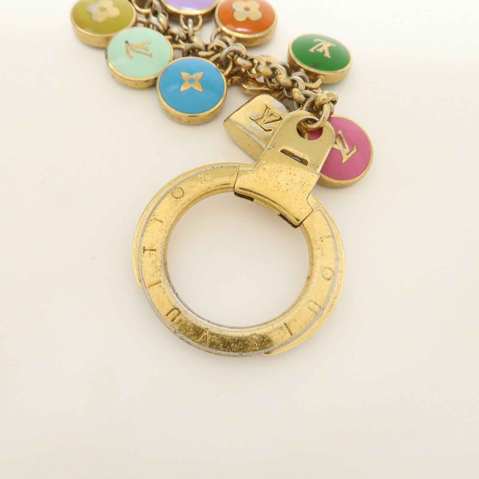 Louis Vuitton Porte Cles Pastille Bag Charm Multicolor M65381