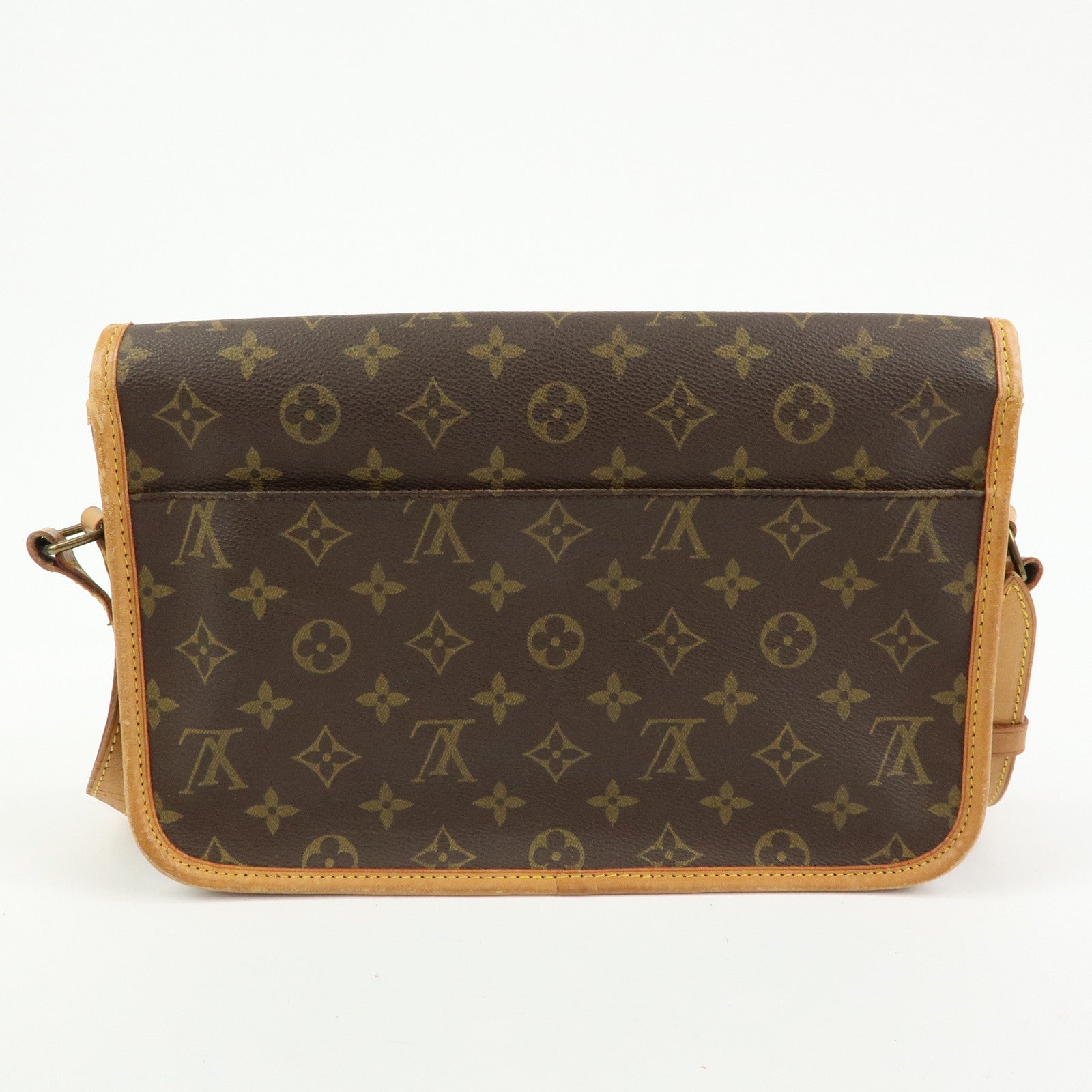 Louis Vuitton Monogram Gibeciere MM Shoulder Bag M42247