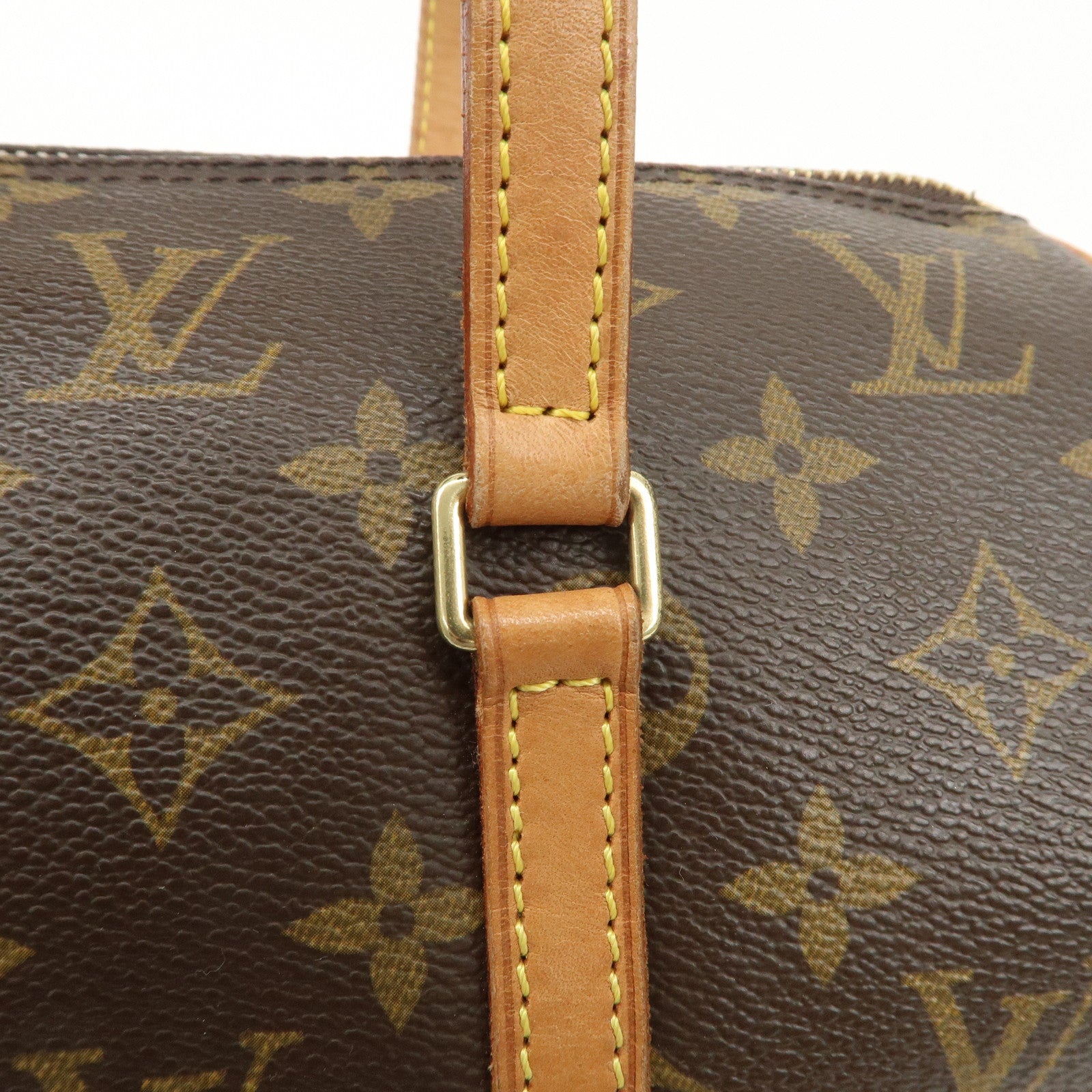 Louis Vuitton Monogram Papillon 30 Hand Bag New Style Brown M51385