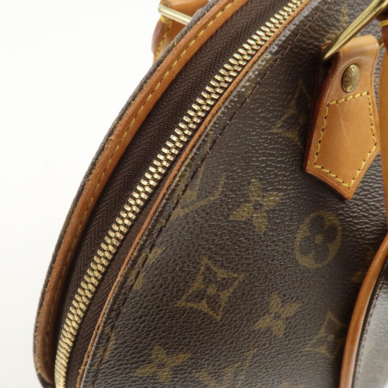 Louis Vuitton Monogram Canvas Ellipse PM Hand Bag Brown M51127