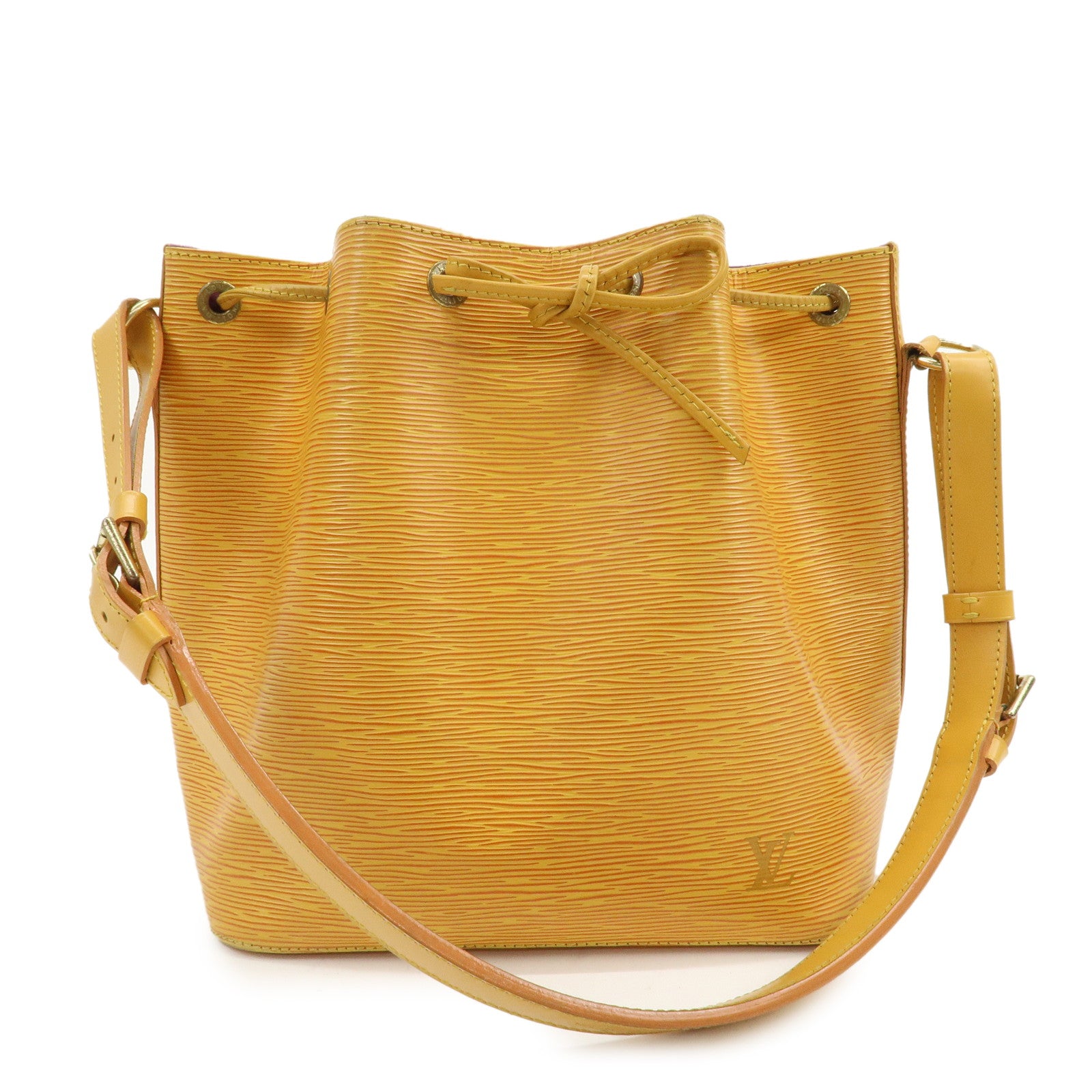 Louis Vuitton Epi Petit Noe Shoulder Bag Tassili Yellow M44109