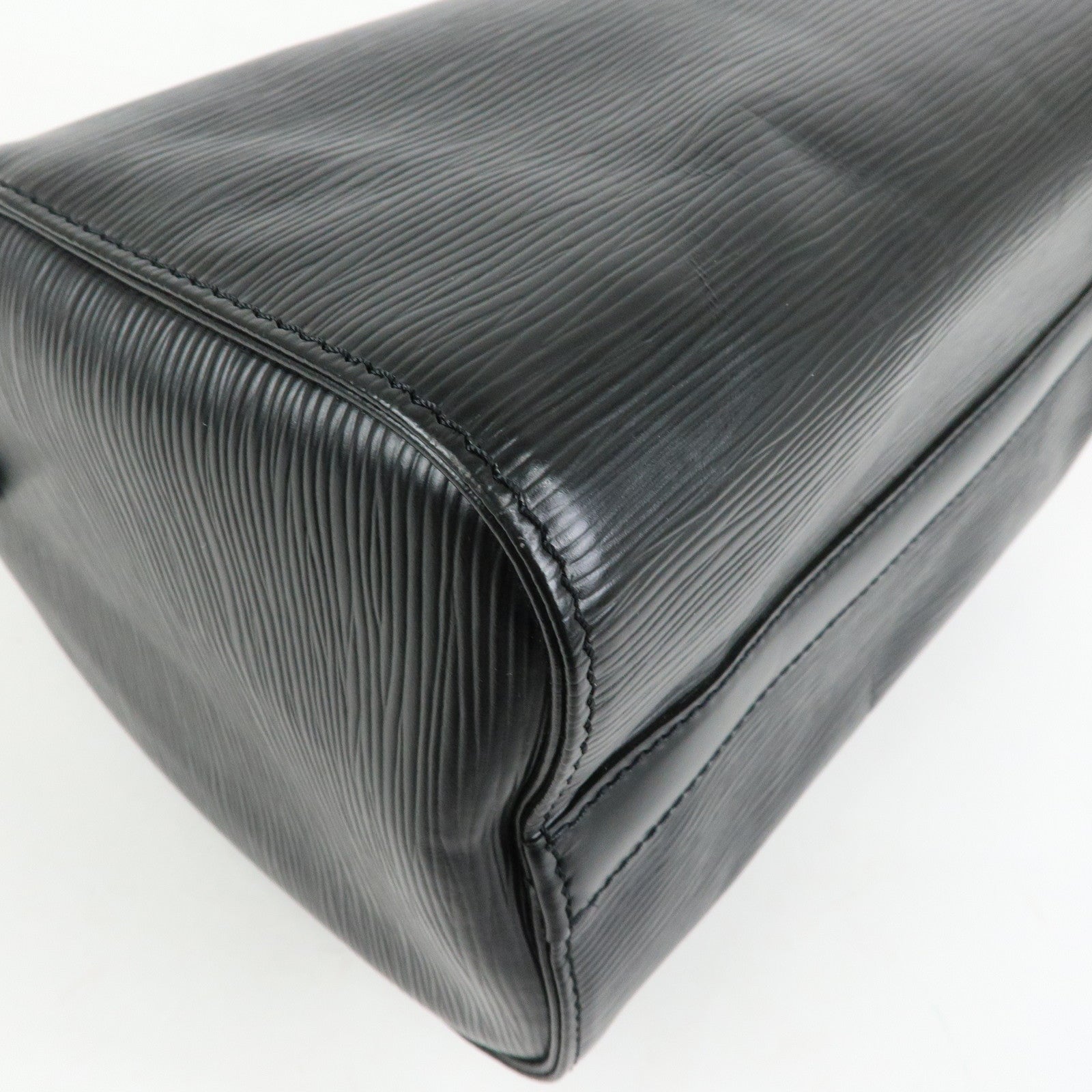 Louis Vuitton Epi Leather Speedy 25 Hand Bag Boston Bag Noir M59032