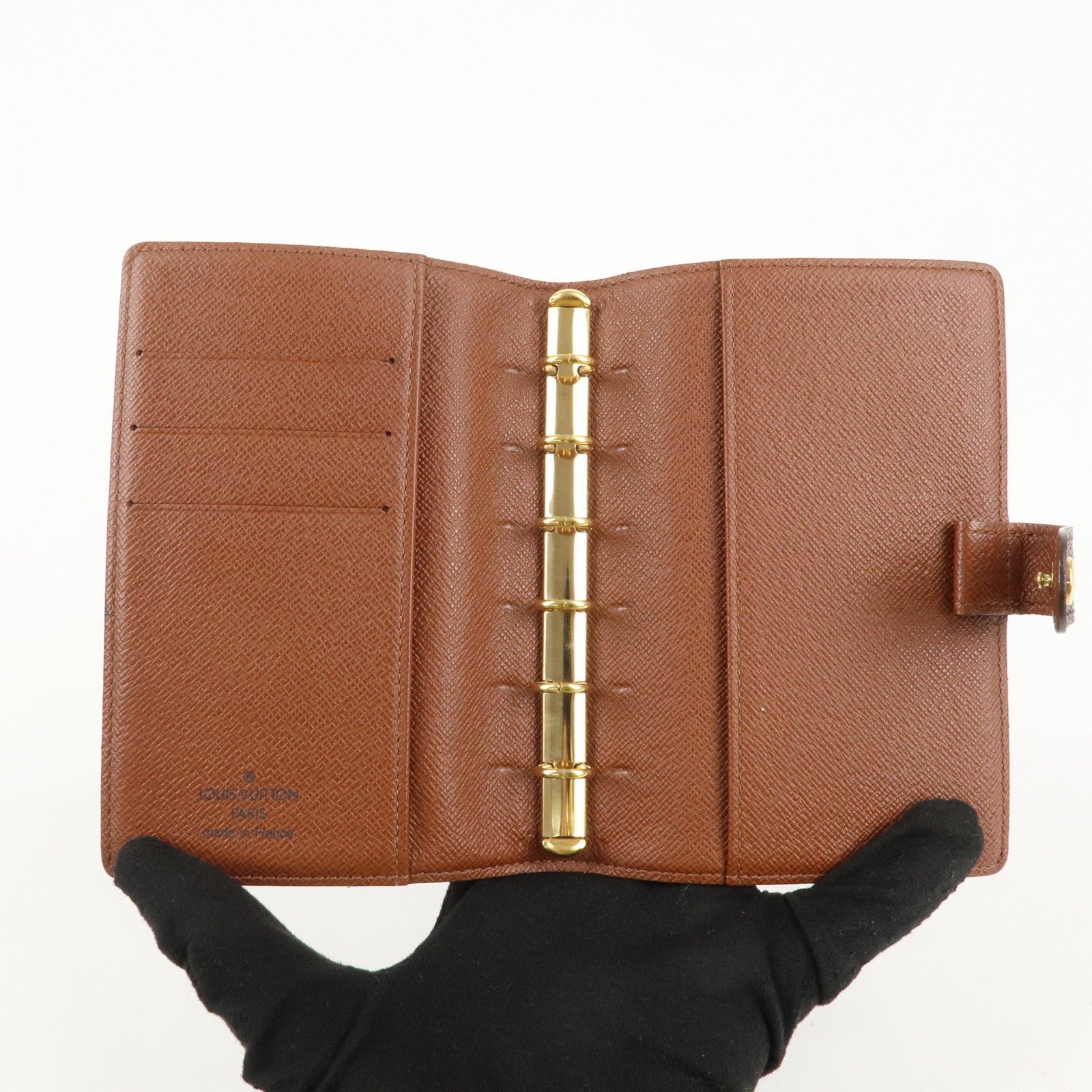 Louis Vuitton Monogram Agenda PM Planner Cover Brown R20005 Used