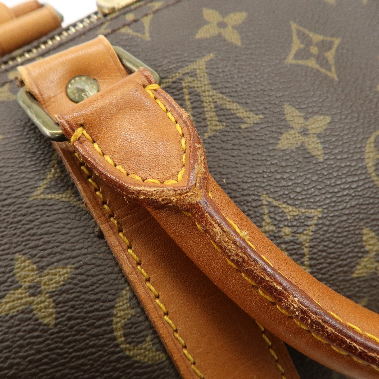 Louis Vuitton Monogram Keep All 50 Bandouliere Boston Bag M41416