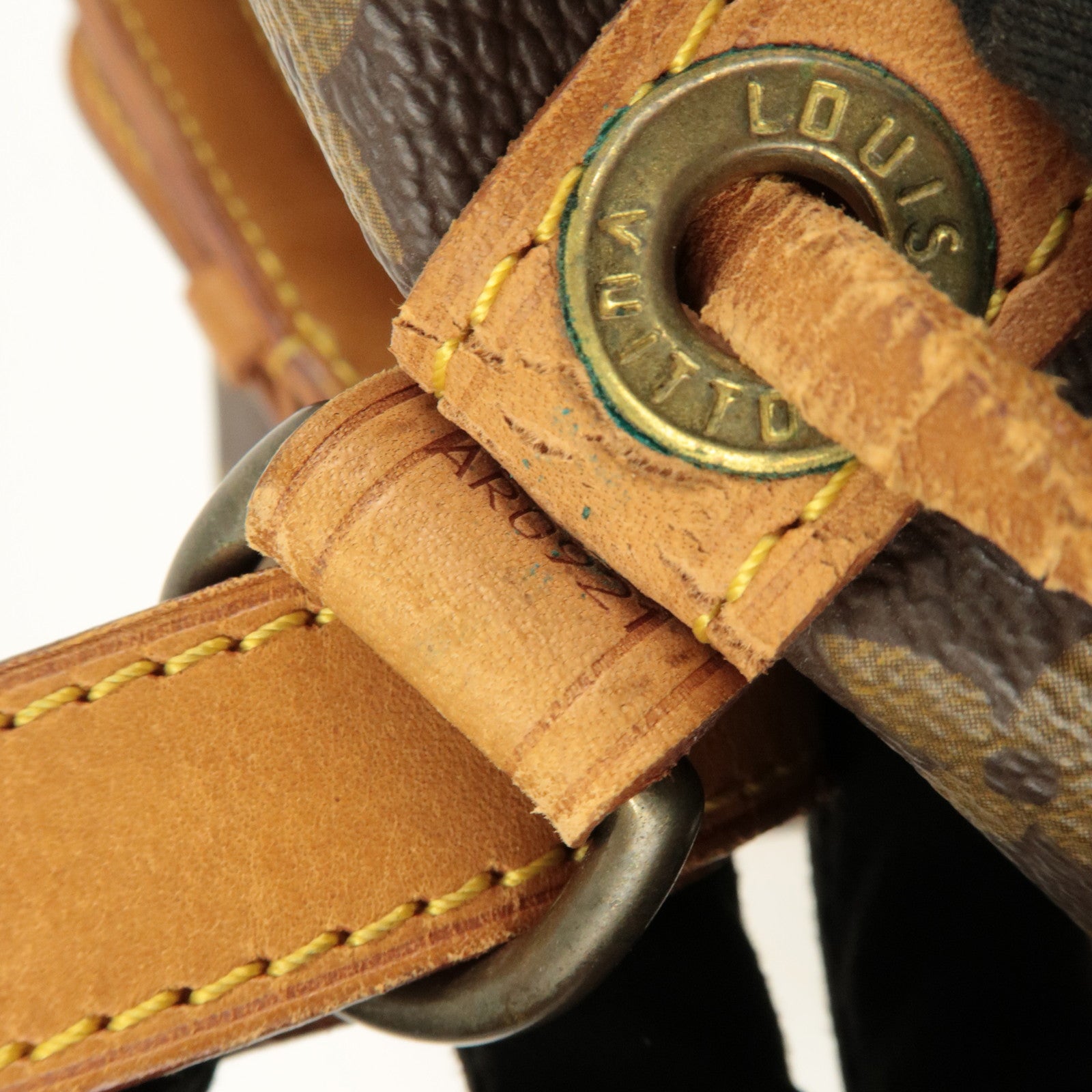 Louis Vuitton Monogram Noe Shoulder Bag Hand Bag Brown M42224