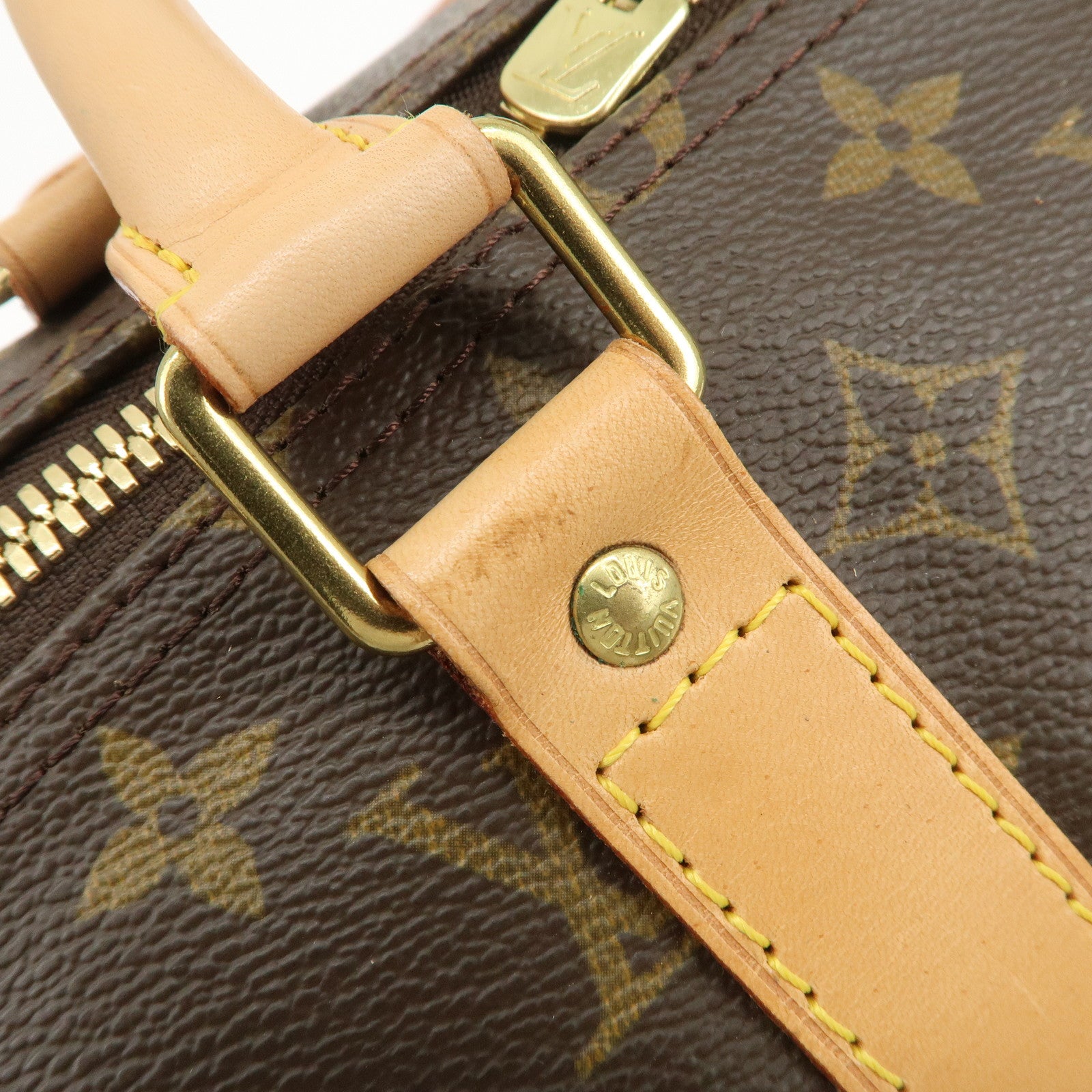 Louis Vuitton Monogram Keep All Bandouliere 55 Boston Bag M41414