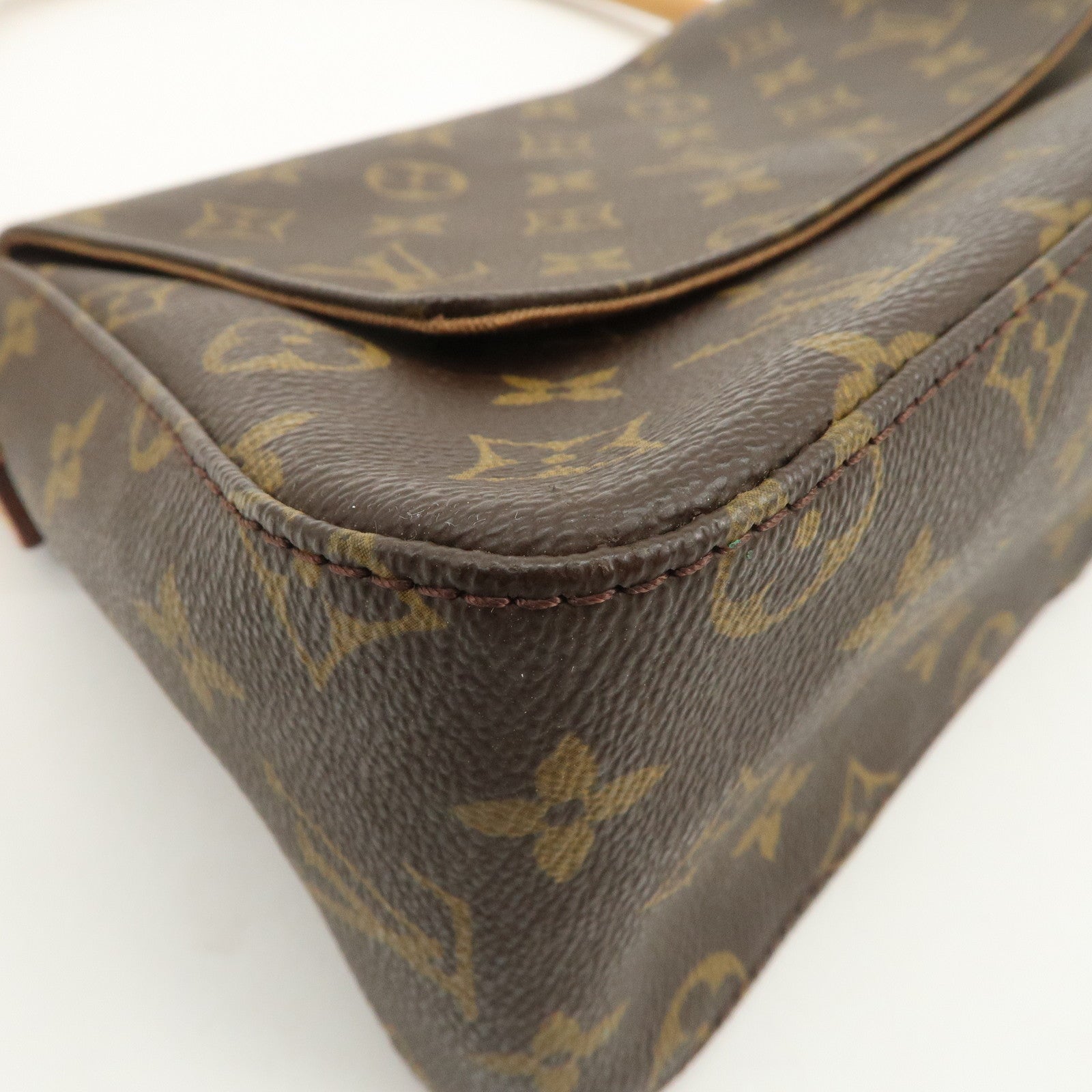 Louis Vuitton Monogram Mini Looping Shoulder Bag Brown M51147