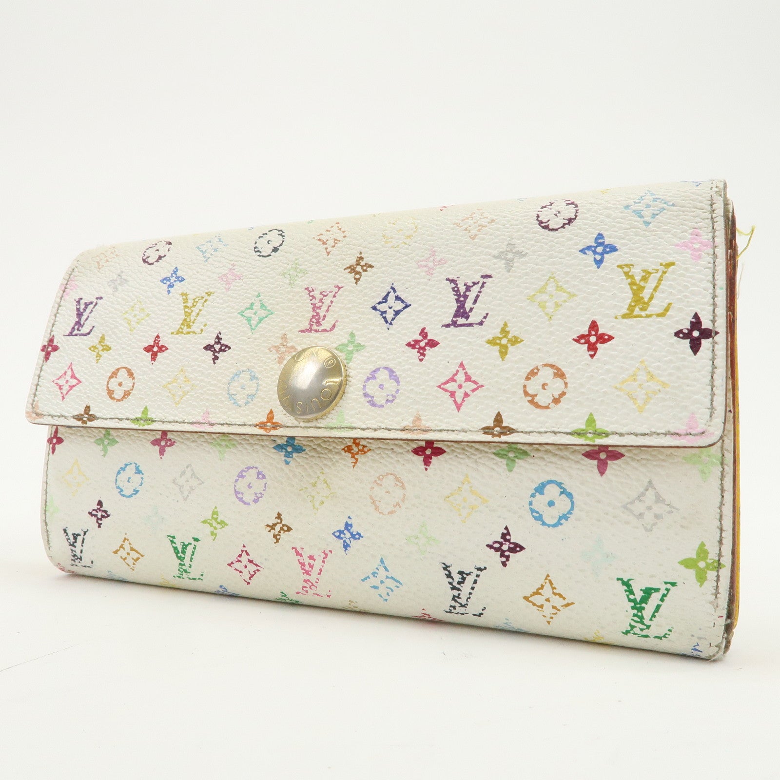 Louis Vuitton Monogram Set of 2 Long Wallets M61734 M60825