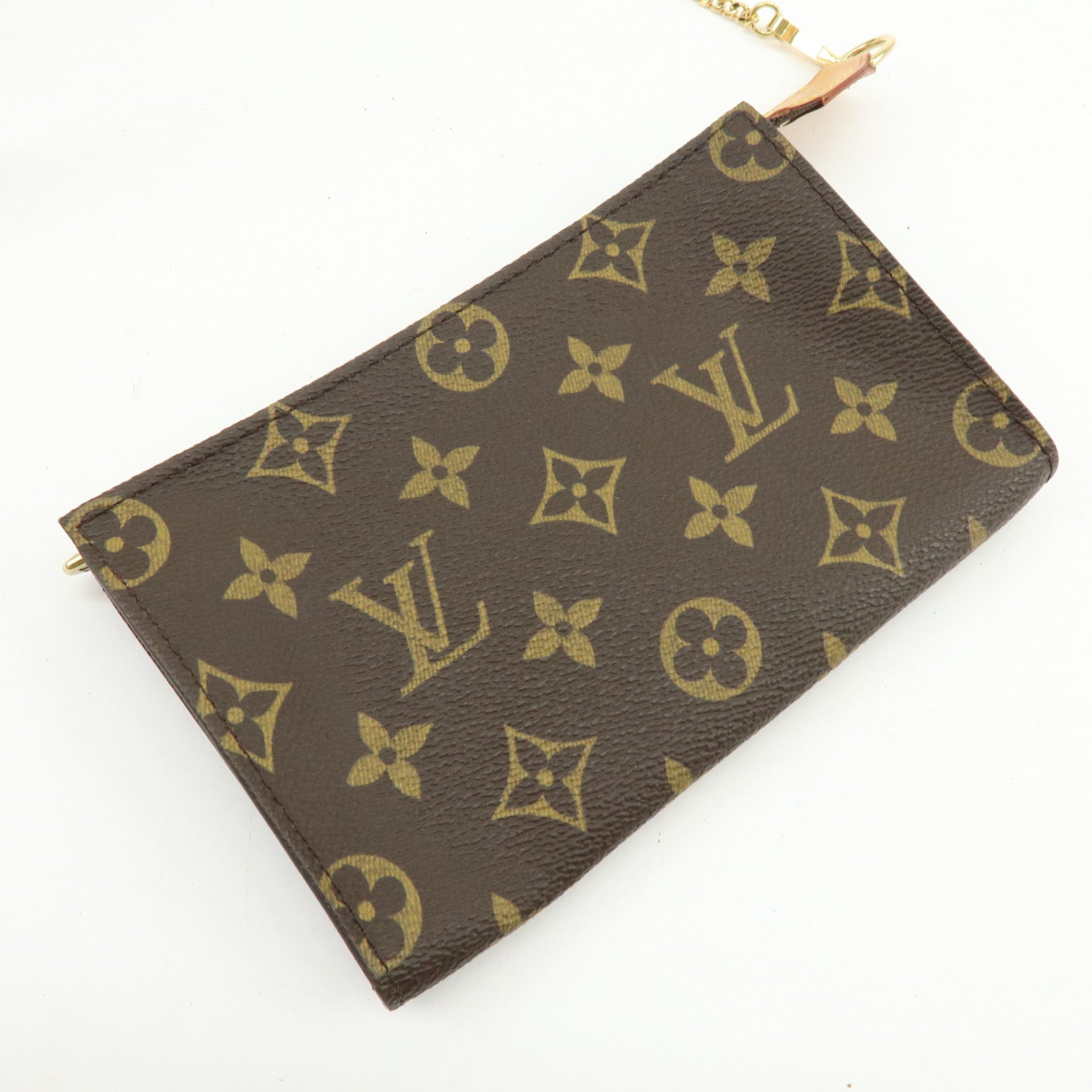 Louis Vuitton Monogram Canvas Bucket PM Hand Bag Brown M42238