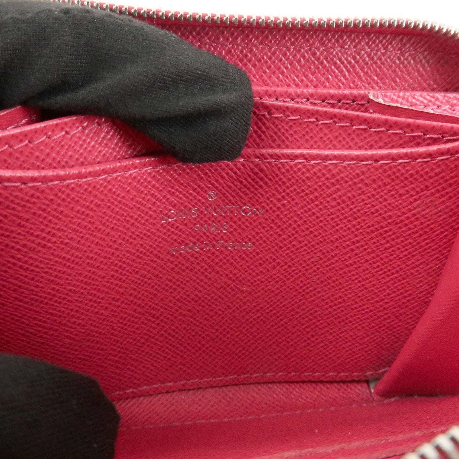 Louis Vuitton Epi Zippy Coin Purse Coin Case Fuchsia M60383 Used