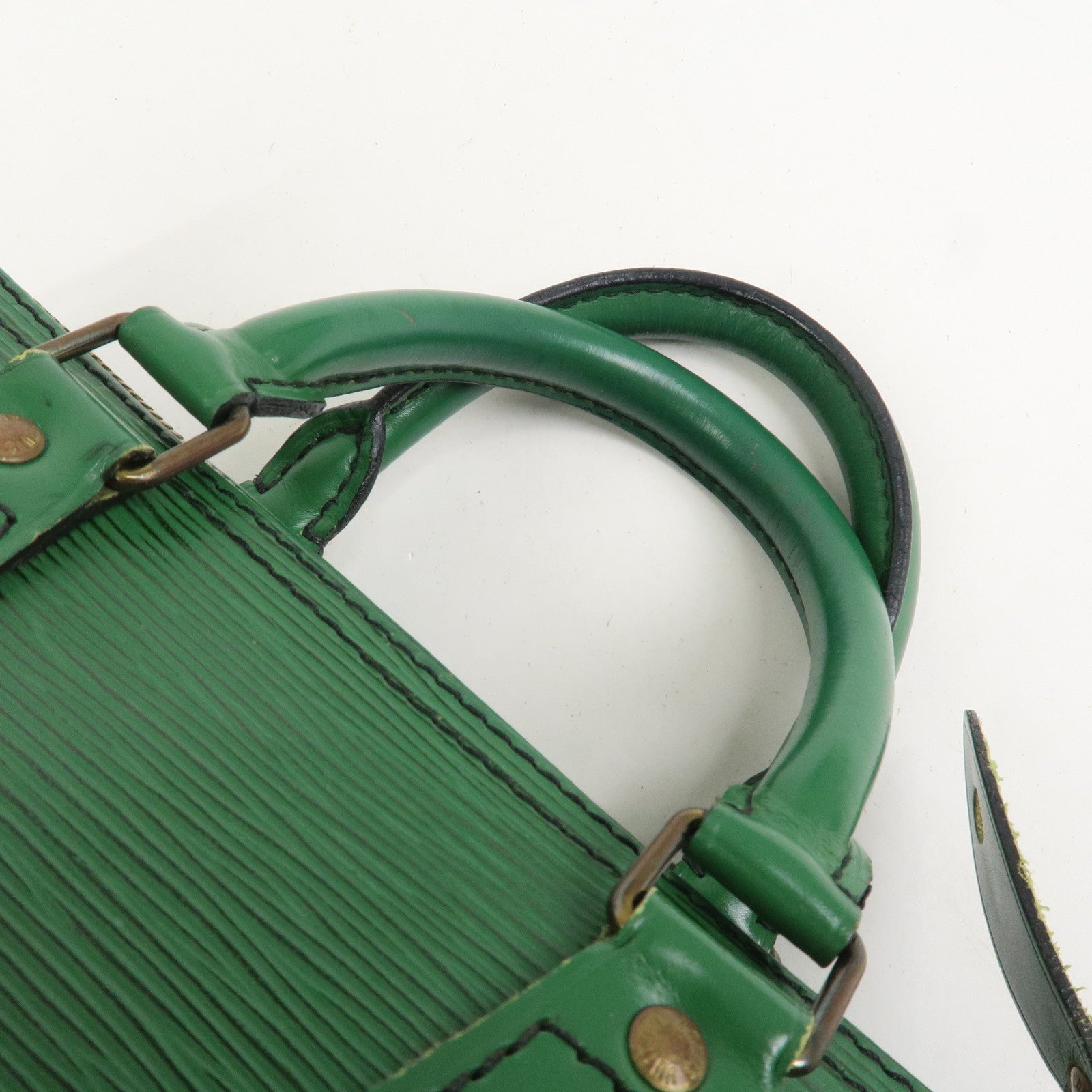 Louis Vuitton Epi Speedy 25 Hand Boston Bag Borneo Green M43014