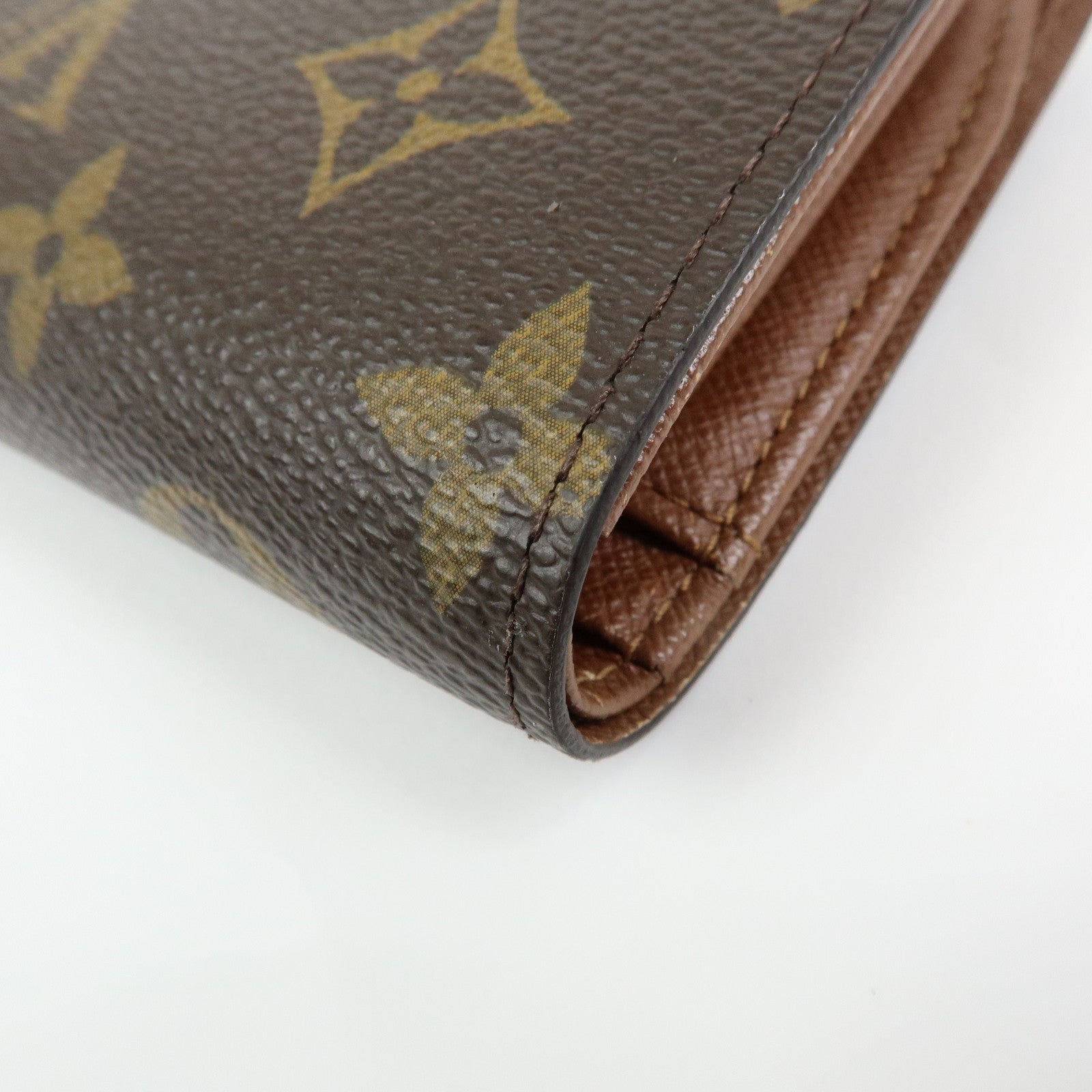 Louis Vuitton Monogram Portefeuille Viennois Compact Wallet M61674