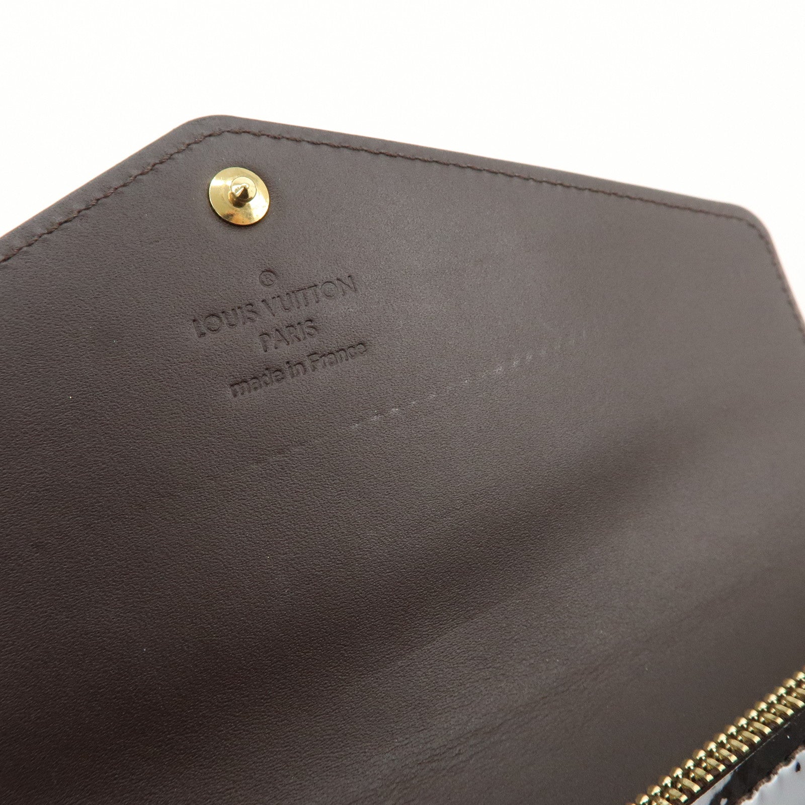 Louis Vuitton Monogram Vernis Portefeuille Sarah Long Wallet M90152