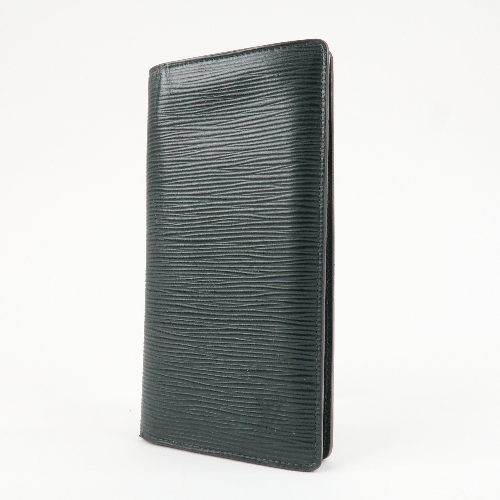 Louis Vuitton Epi Leather Long Wallet Dark Green Used