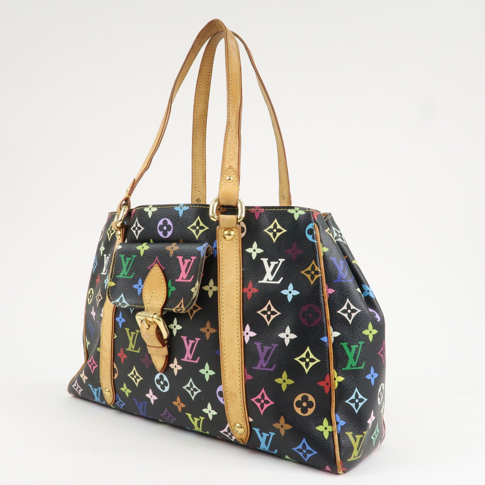 Louis Vuitton Monogram Multicolor Aurelia MM Shoulder Bag M40095 Used