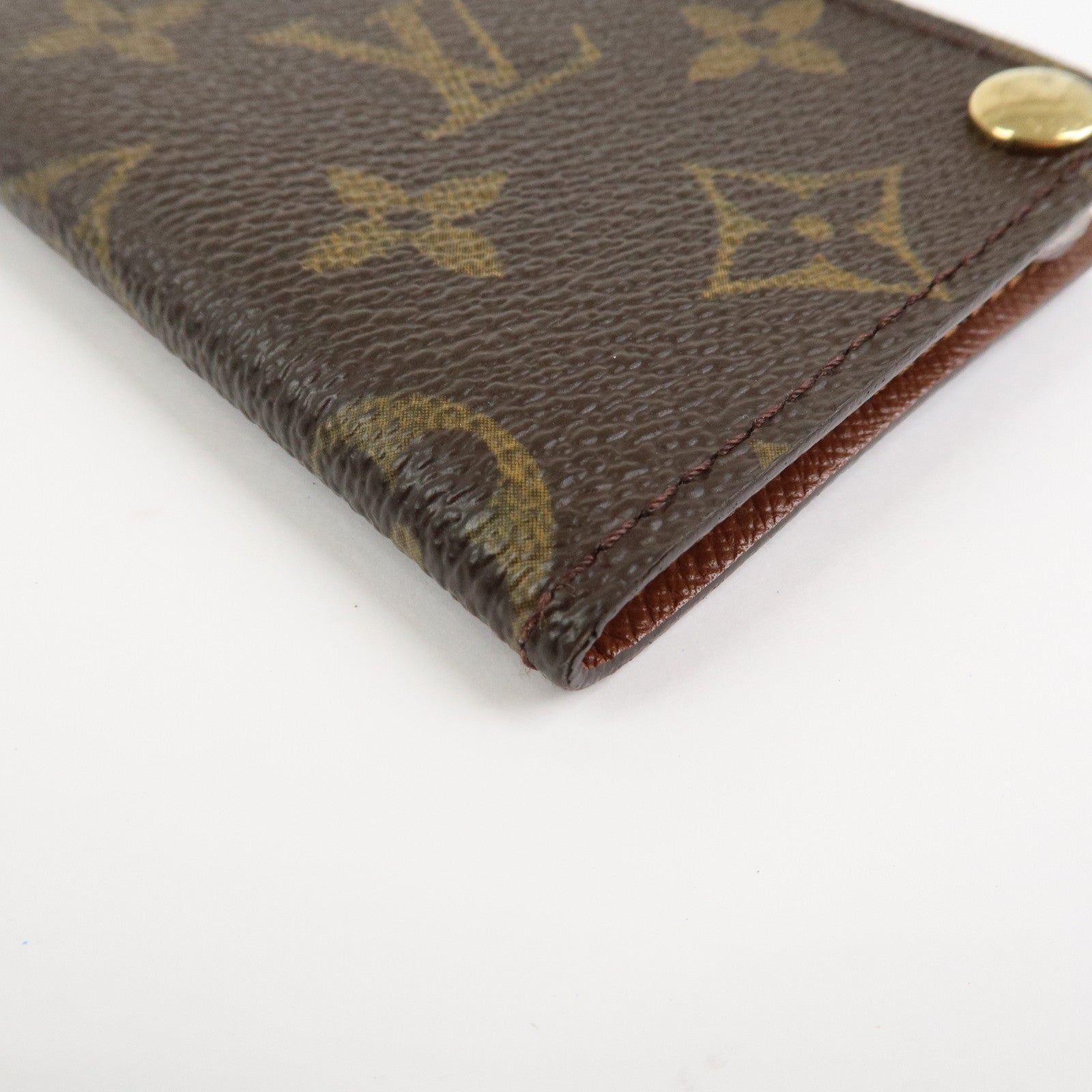 Louis Vuitton Monogram Porte Cartes Credit Pression CardCase M60937
