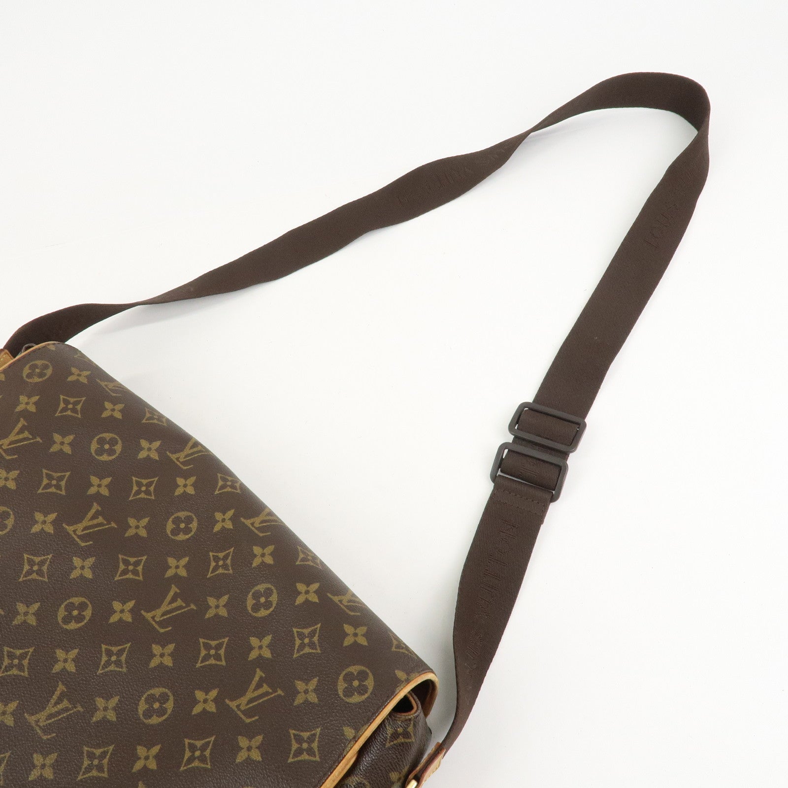 Louis Vuitton Monogram Abbesses Messenger Bag Brown M45257