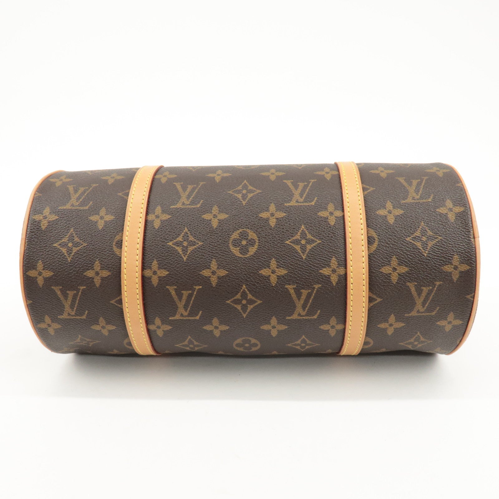 Louis Vuitton Monogram Canvas Leather Papillon 30 Brown M51385 Used