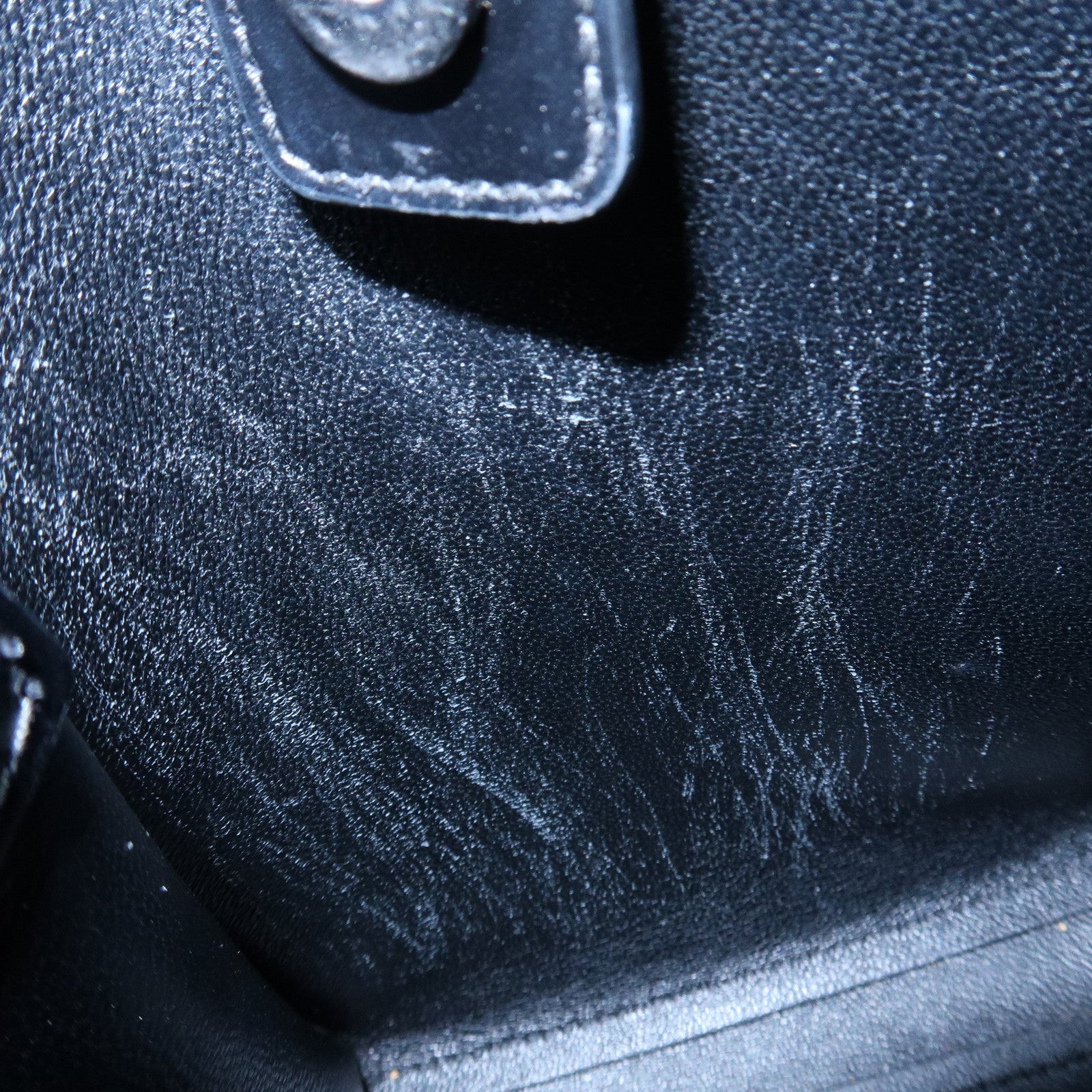 JIL SANDER Tangle Small Logo Leather Shoulder Bag Hand Bag Black