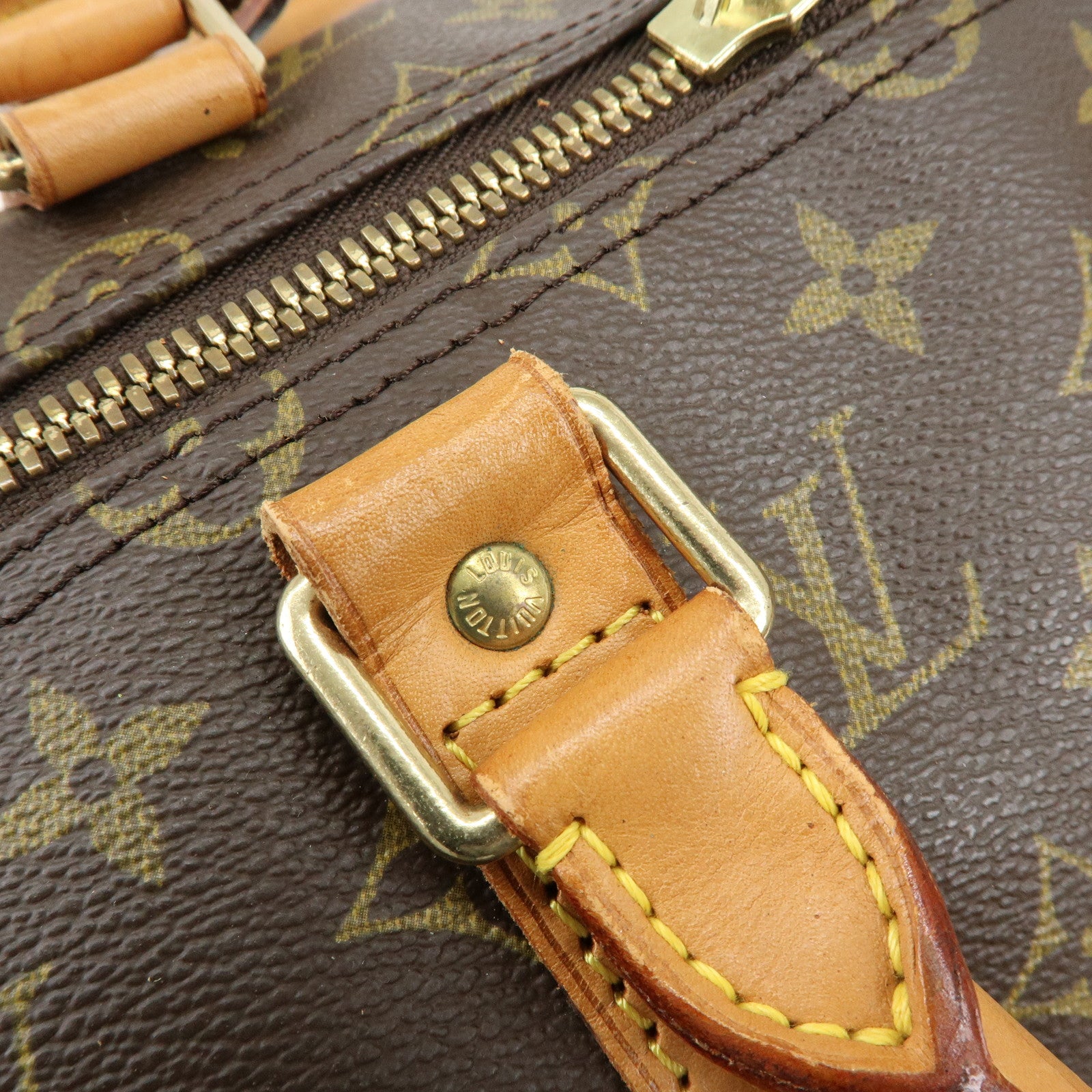 Louis Vuitton Monogram Keep All Bandouliere 50 Boston Bag M41416